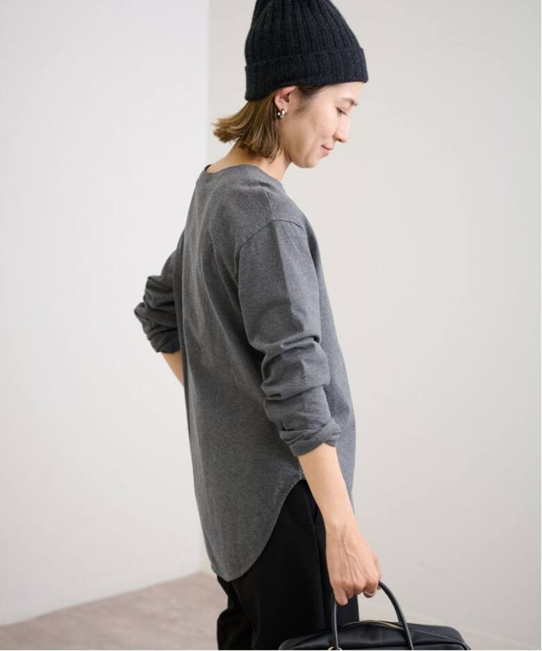 ≪追加≫コットン天竺ラウンドヘム3（Tシャツ／カットソー  