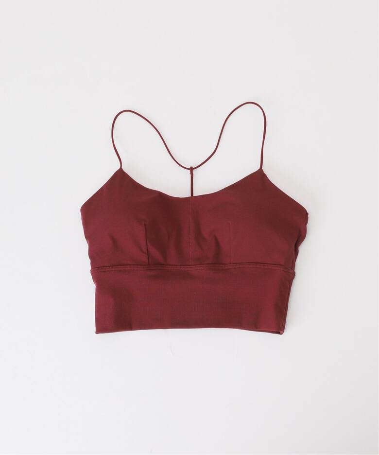 FRAMeWORK×EMILY WEEK Yバッククロップドブラキャミソール2（カップ 