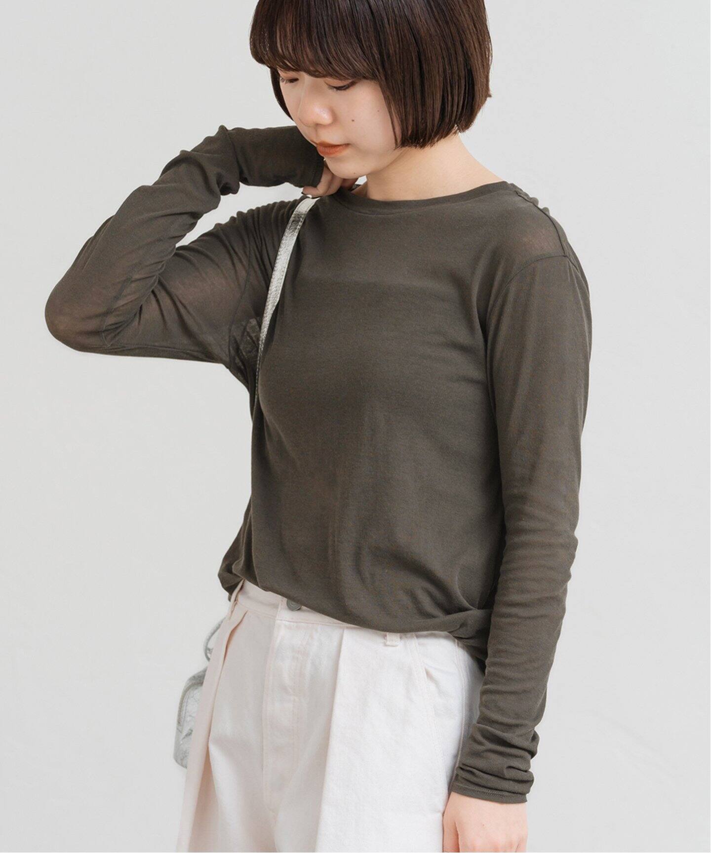 ≪追加≫HTシアーロングTee4（Tシャツ／カットソー）｜FRAMeWORK