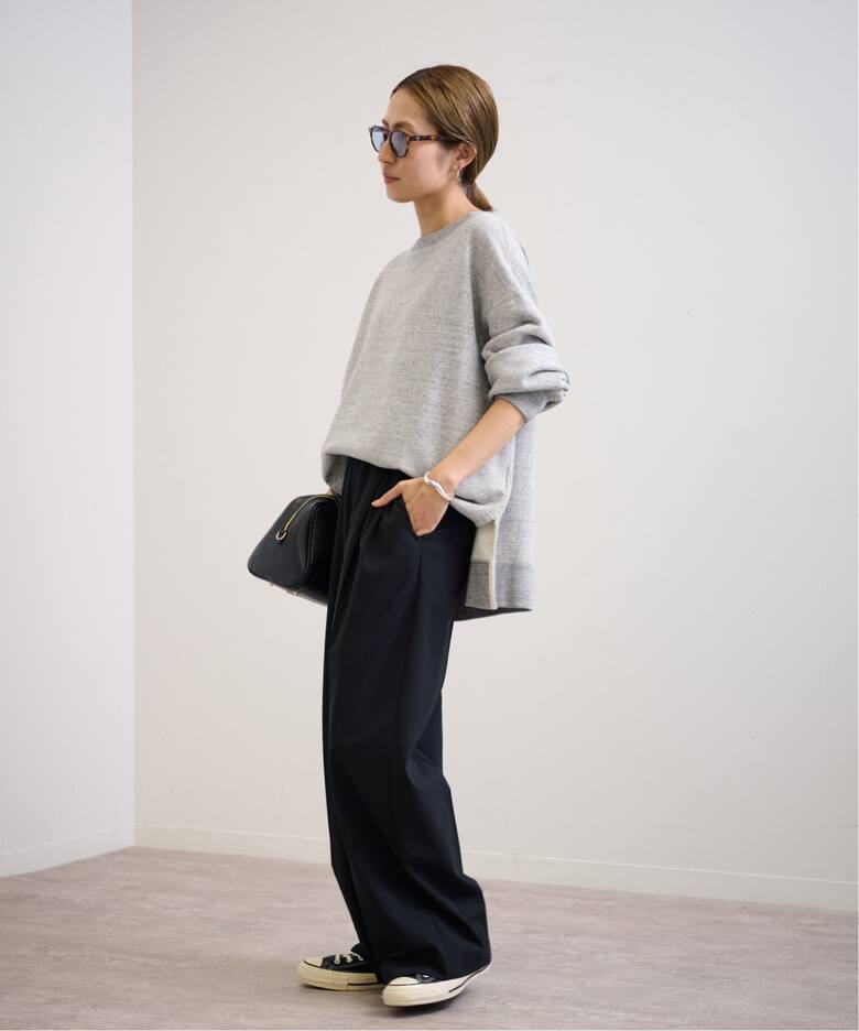 ボートネックワイドスウェット（スウェット）｜FRAMeWORK（フレーム  