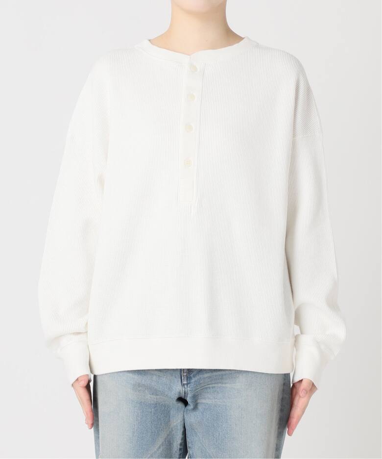 ワッフルヘンリープルオーバー（Tシャツ／カットソー）｜FRAMeWORK 