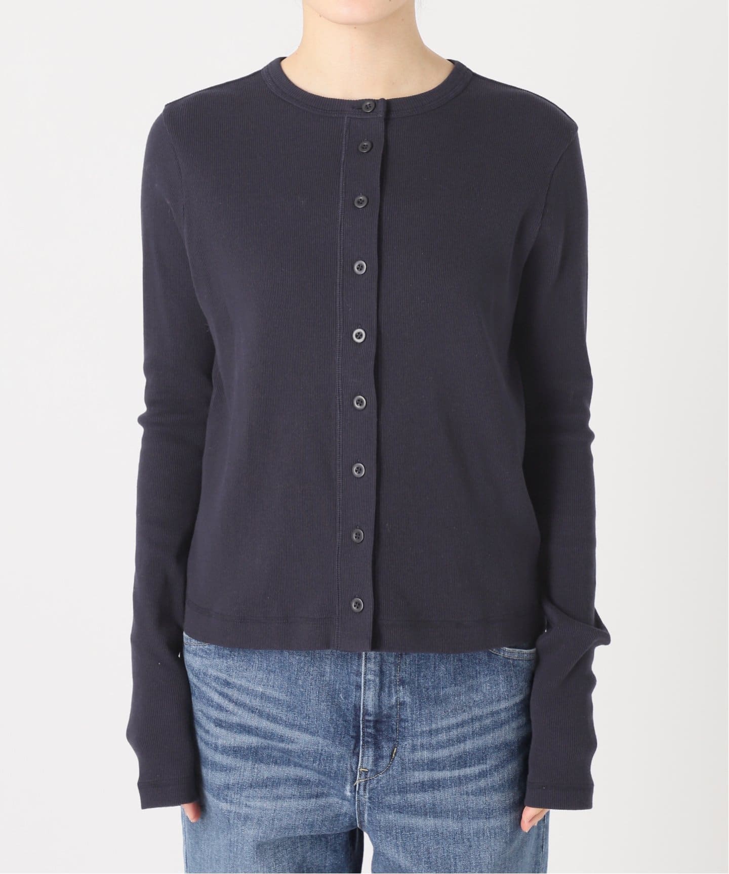 リブカーディガン（カーディガン）｜FRAMeWORK（フレームワーク）の