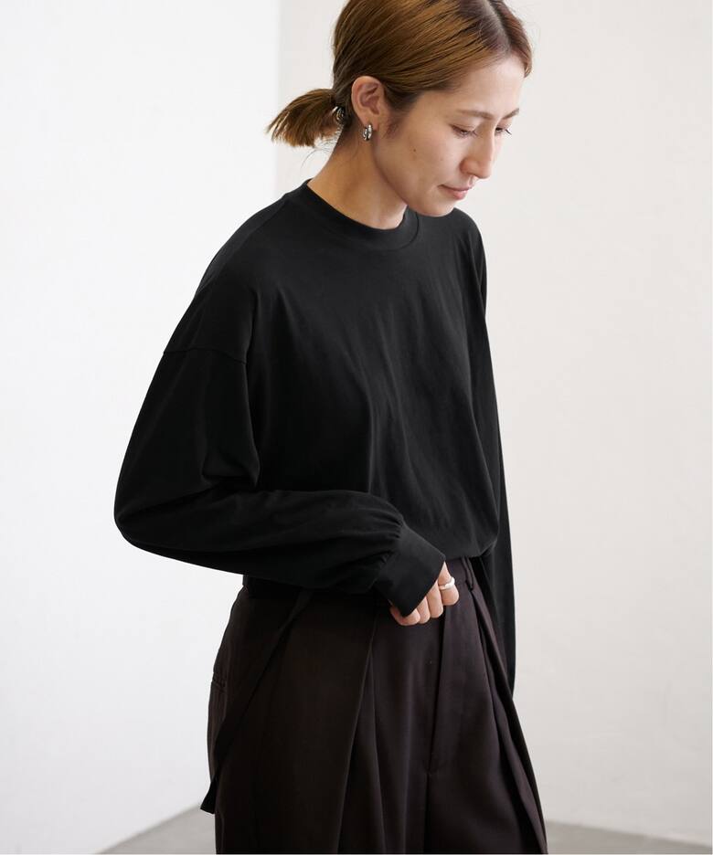 ATON/エイトン FRESCA NUBACK LONG SLEEVE Tシャツ（Tシャツ  
