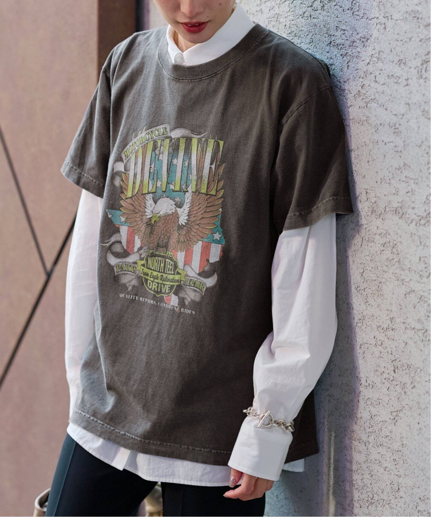 GOOD ROCK SPEED/グッドロックスピード】motorcycle TEE（Tシャツ  