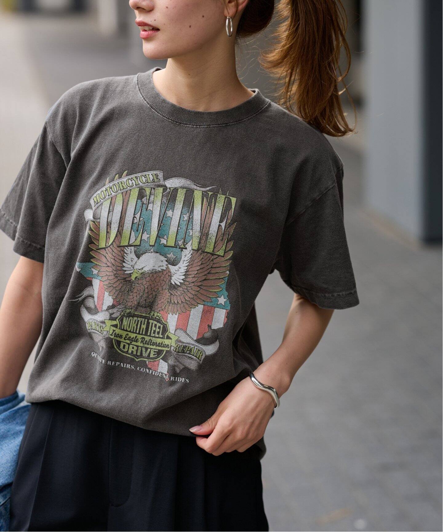 GOOD ROCK SPEED/グッドロックスピード】motorcycle TEE（Tシャツ  