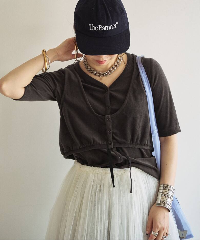 oll×FRAMeWORK pile layered Tシャツ（Tシャツ／カットソー 