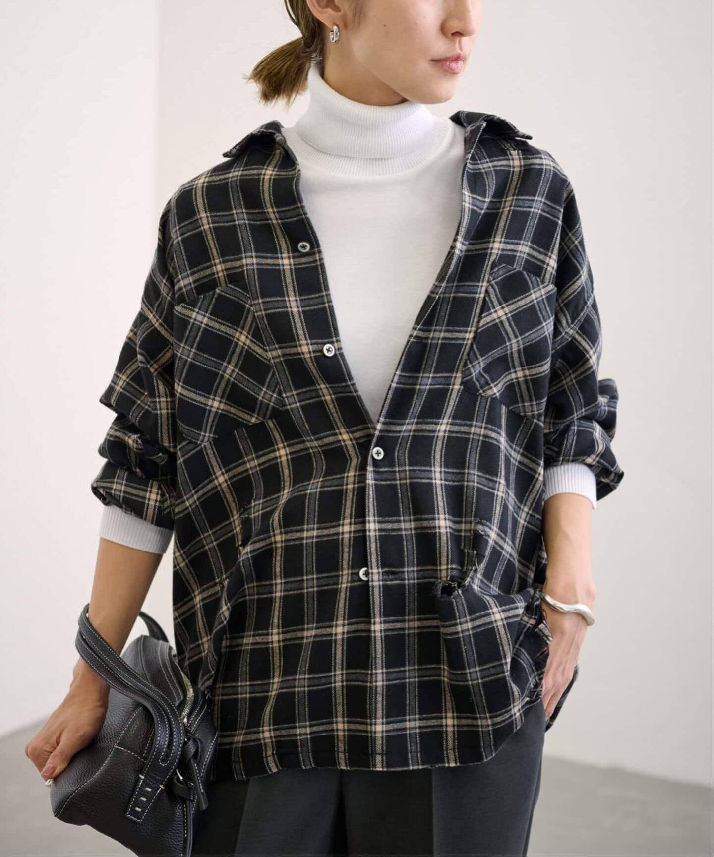 ≪追加≫GICIPI/ジチピ ANANASタートルネック2（Tシャツ／カットソー