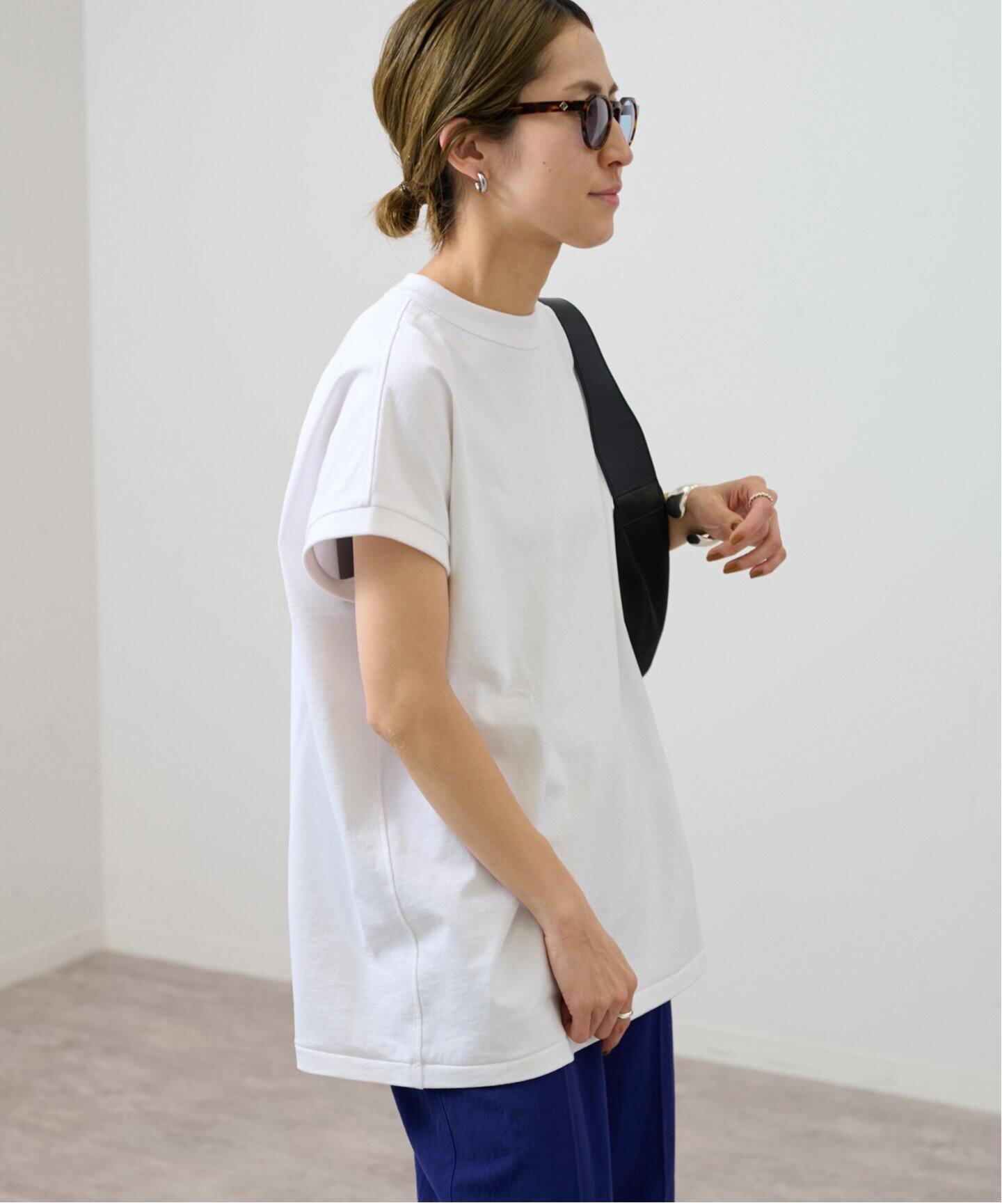 ≪追加≫ATON/エイトン 12/-AIR SPININNG OVERSIZED PULLOVER（Tシャツ 