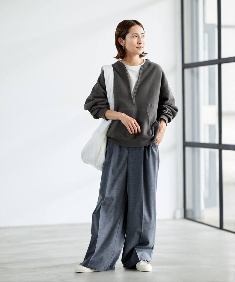 ≪追加≫Champion/チャンピオン 別注ハーフZIPリバースウィーブ11.5oz  