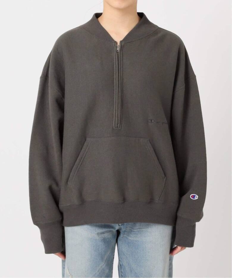 ≪追加≫Champion/チャンピオン 別注ハーフZIPリバースウィーブ11.5oz 