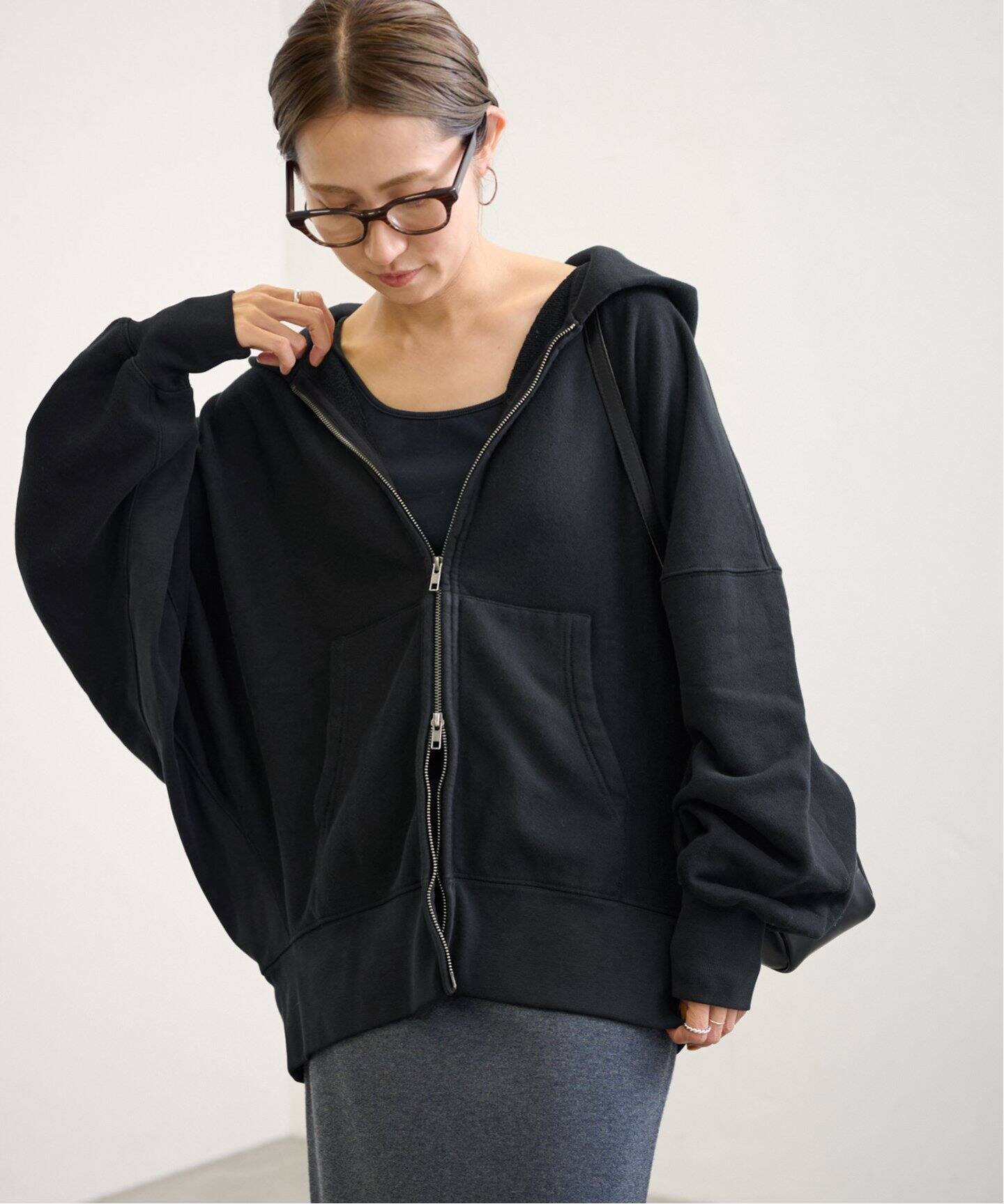 mean machine age 別注BRENTWOOD F/Z スウェットパーカー（パーカー  