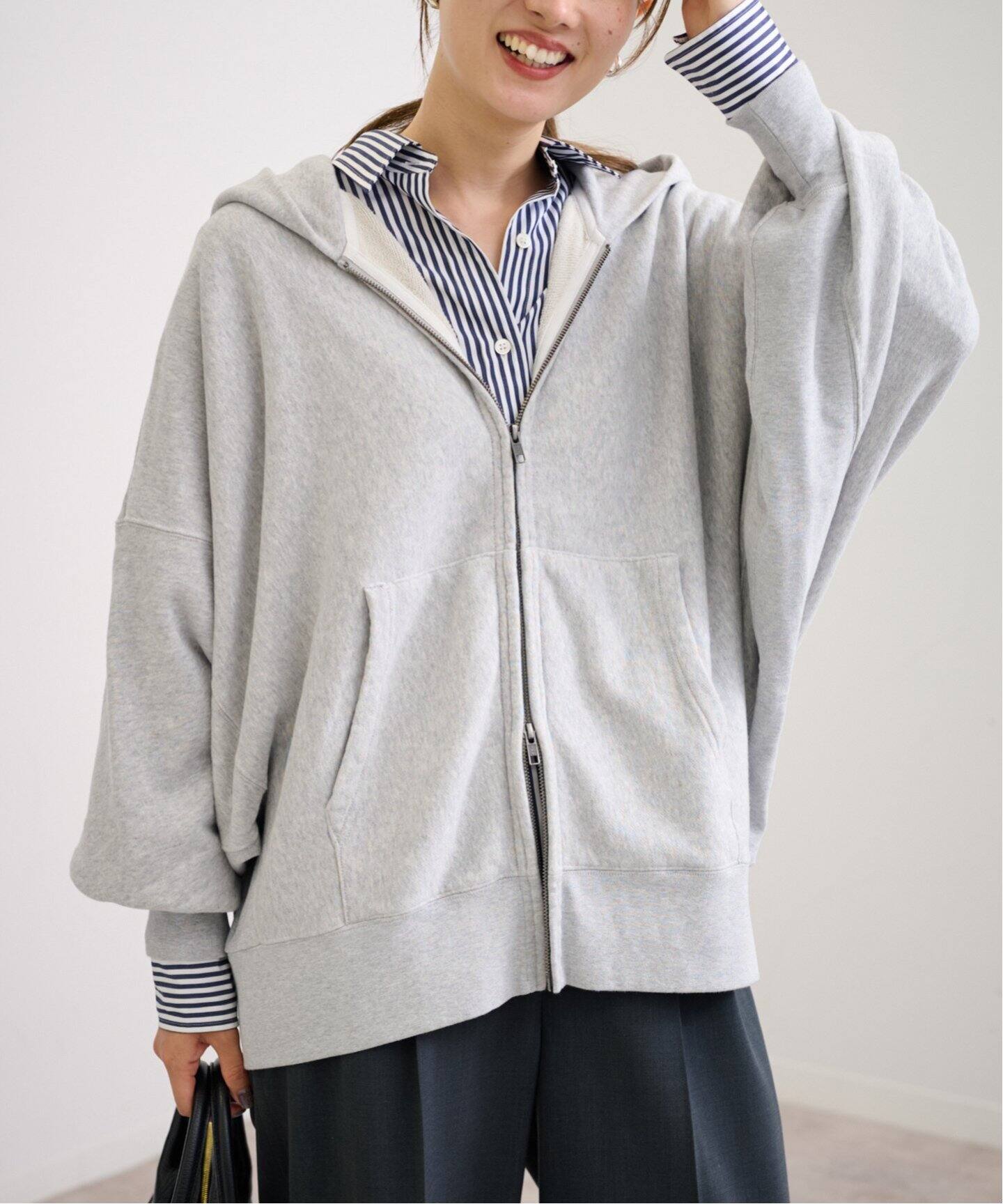 mean machine age 別注BRENTWOOD F/Z スウェットパーカー（パーカー  