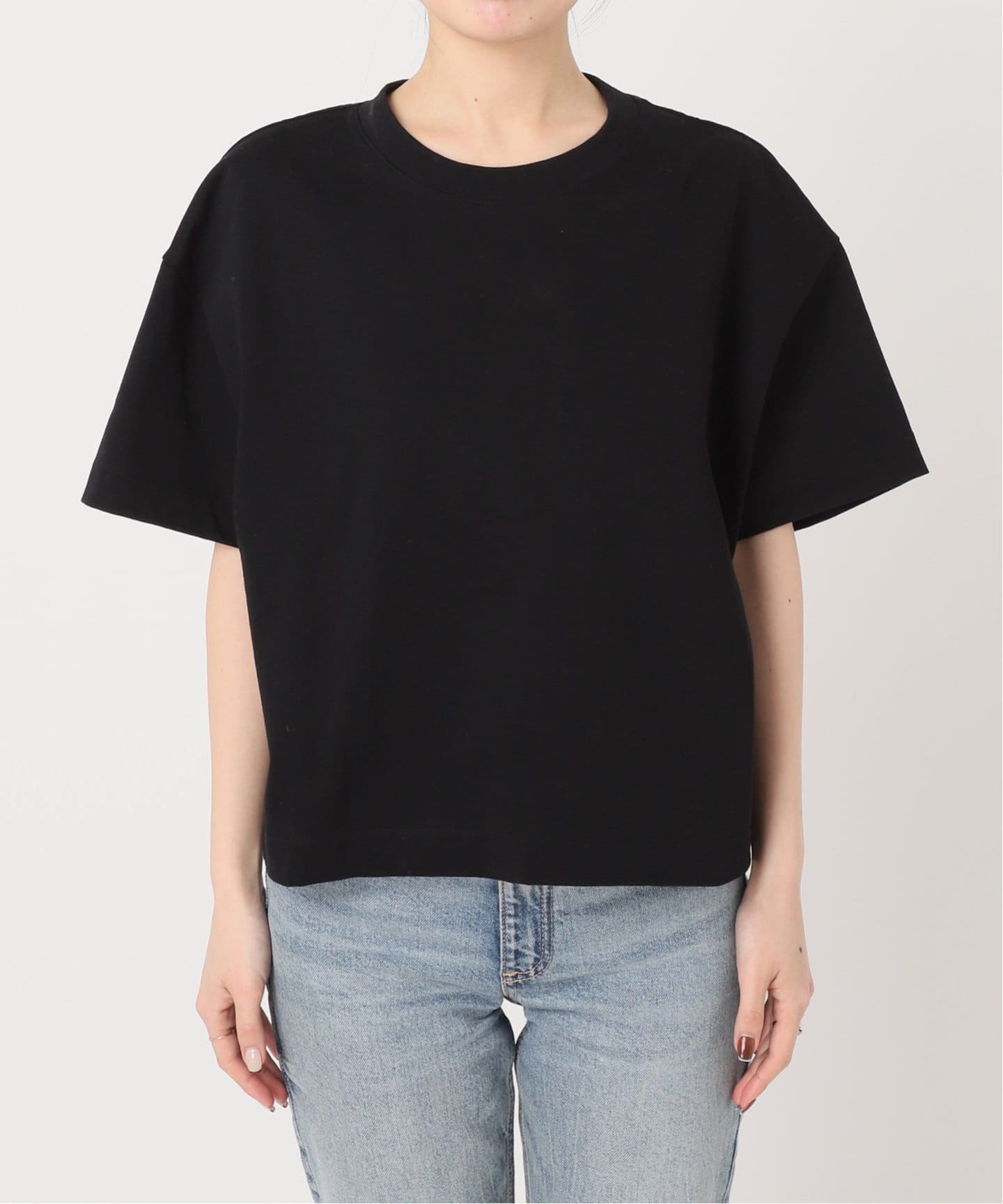 最も完璧な フラワーコサージュTシャツ（Tシャツ／カットソー）｜NOBLE トップス