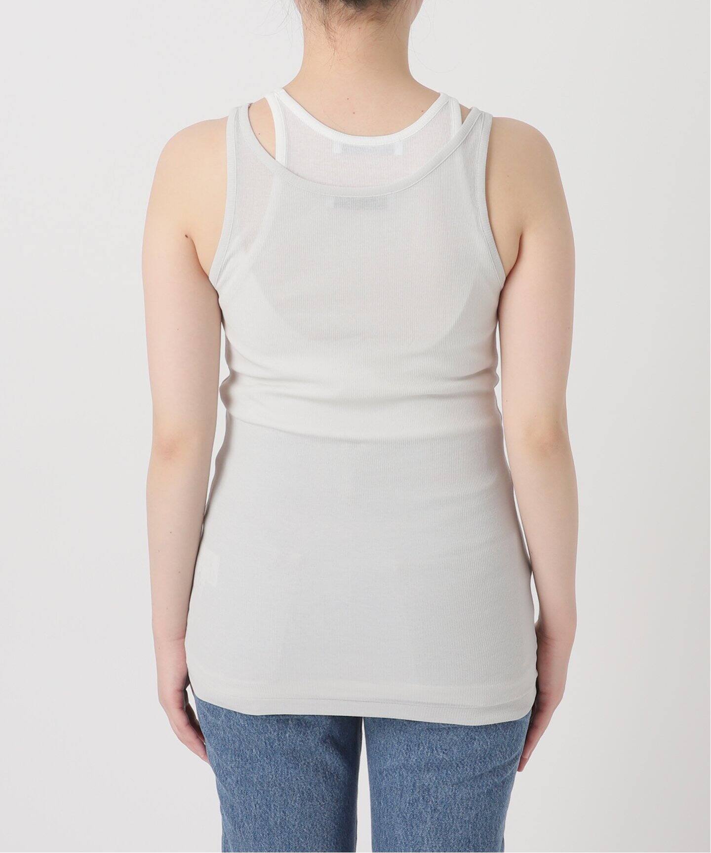 NOBLE ニュアンス2wayタンクトップ NOBLE ニュアンス2wayタンクトップ NOBLE ニュアンス2wayタンク