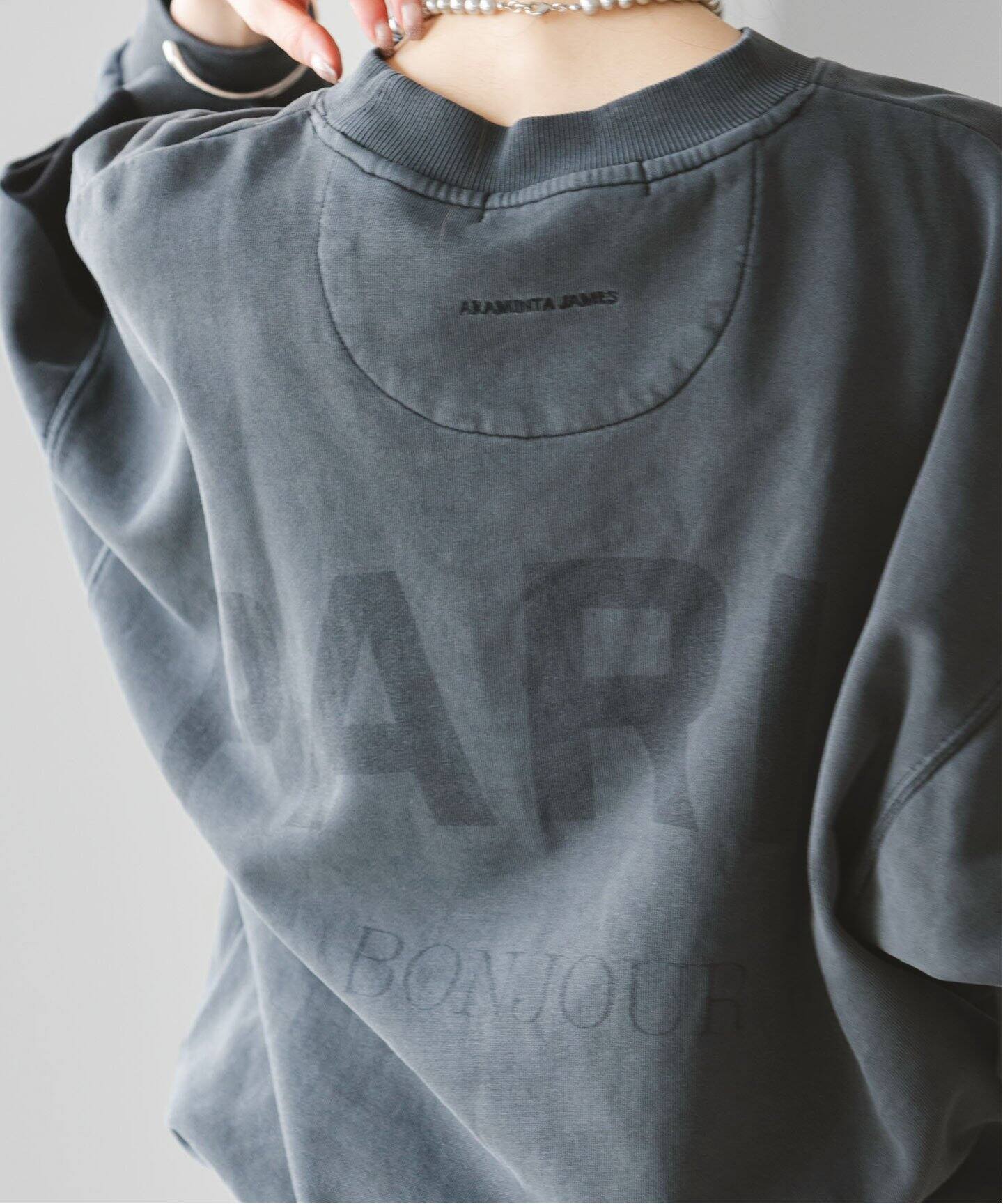 ARAMINTA JAMES/アラミンタ ジェームス PARIS SWEATSHIRT（スウェット  