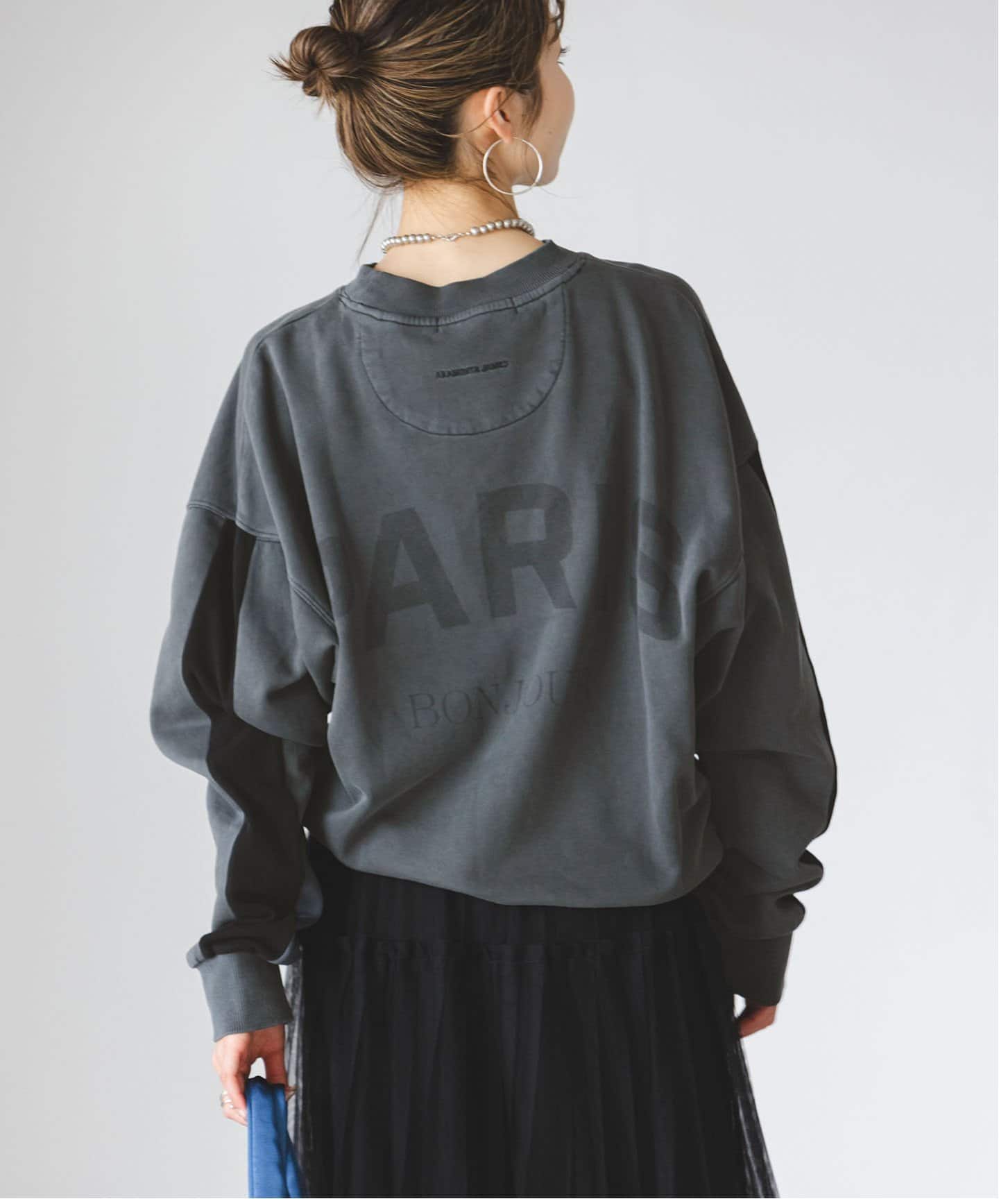 若者に人気のブランド ARAMINTA JAMES/アラミンタ ジェームス PARIS SWEATSHIRT トップス
