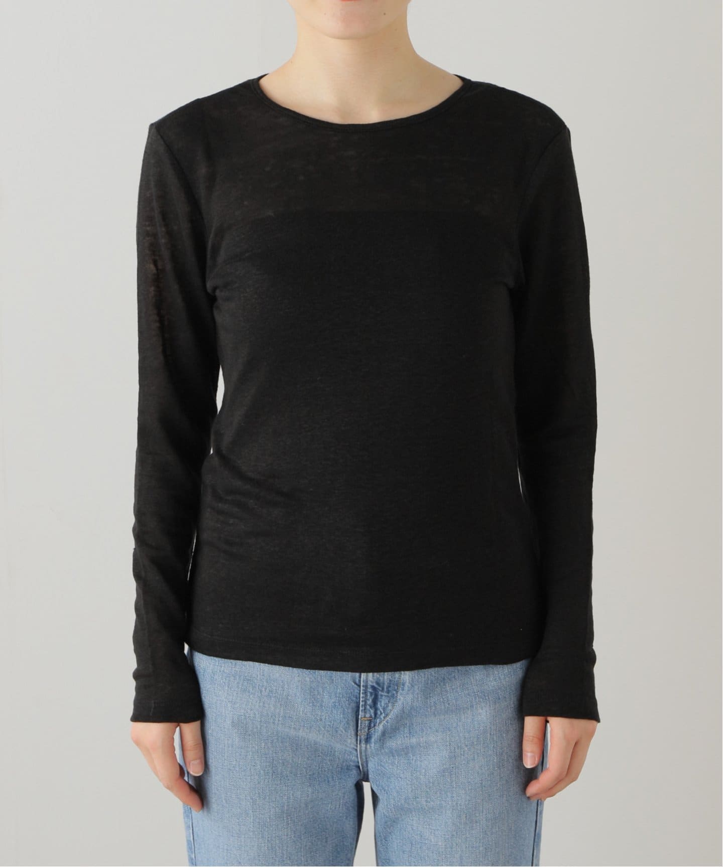 サムソサムソ(SAMSOE SAMSOE) 長袖カットソー Samsoe Samsoe/サマソサマソ バックオープンカットソー（Tシャツ