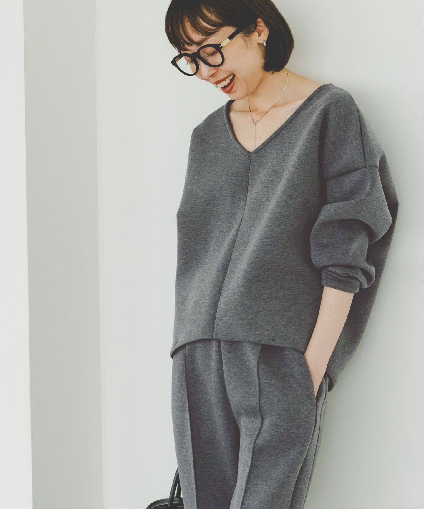 ＆】RITA/リタ ボンディングスウェットプルオーバー（Tシャツ 