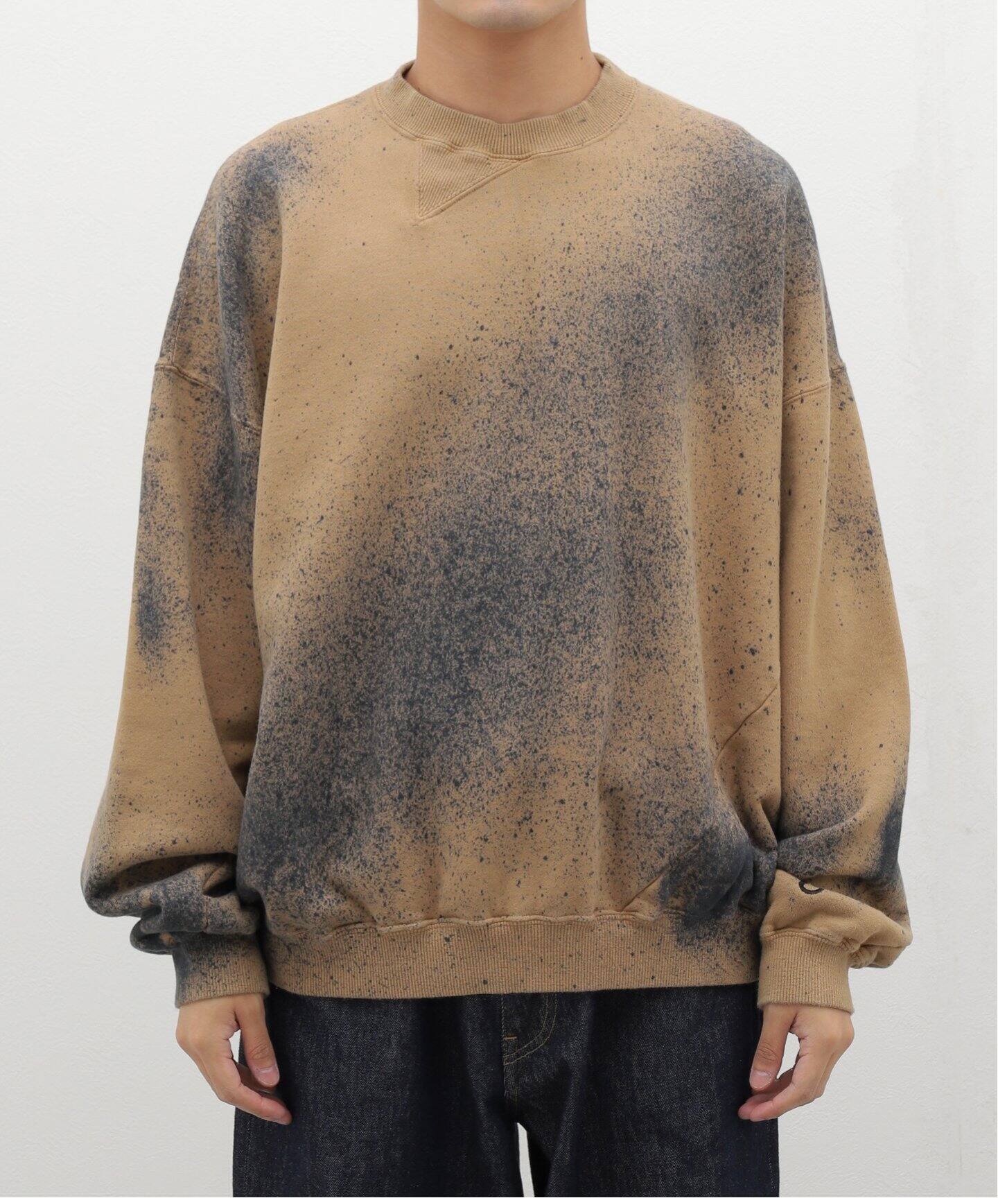 NOMA t.d.(ノーマ ティーディー) Hand Dyed Twist Sweat Mist N38 