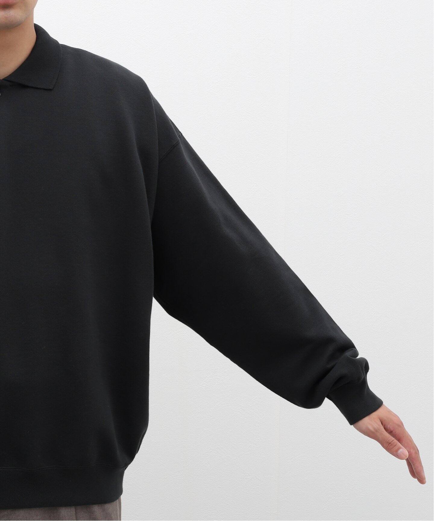 AURALEE (オーラリー)PIMA LIGHT SWEAT ポロ A24AP02MS（ポロシャツ 