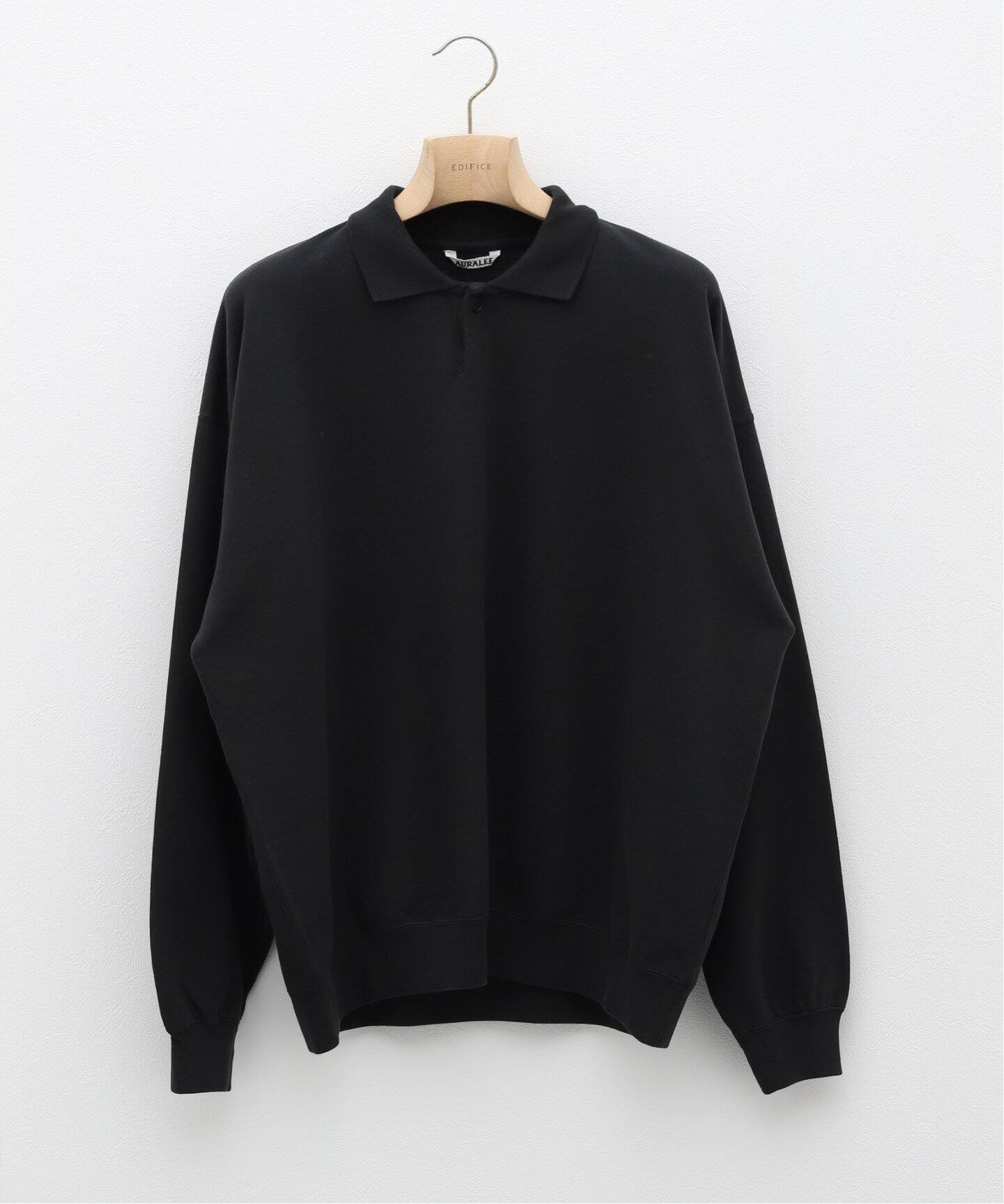 AURALEE (オーラリー)PIMA LIGHT SWEAT ポロ A24AP02MS（ポロシャツ 