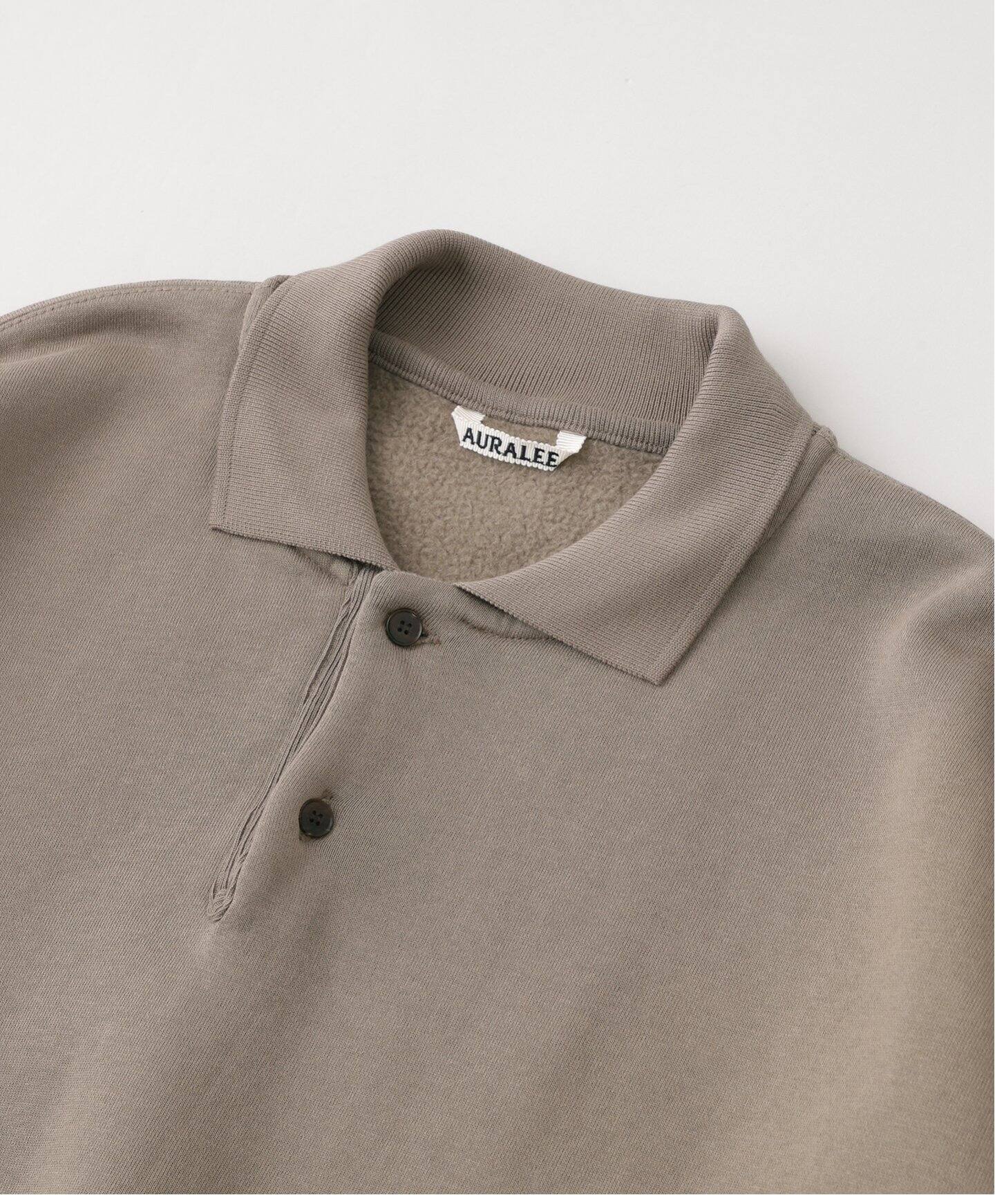 AURALEE SMOOTH SOFT SWEAT POLO SHIRT A24AP02TU（ポロシャツ 