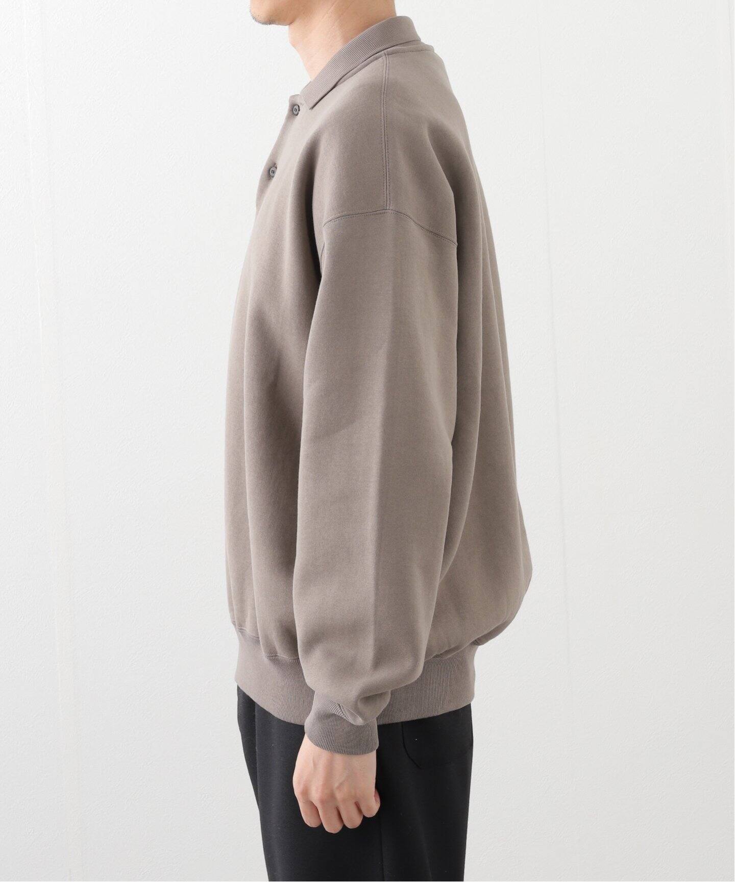 AURALEE SMOOTH SOFT SWEAT POLO SHIRT A24AP02TU（ポロシャツ 
