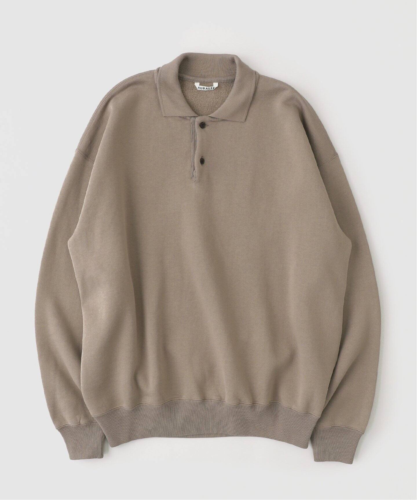 AURALEE SMOOTH SOFT SWEAT POLO SHIRT A24AP02TU（ポロシャツ 