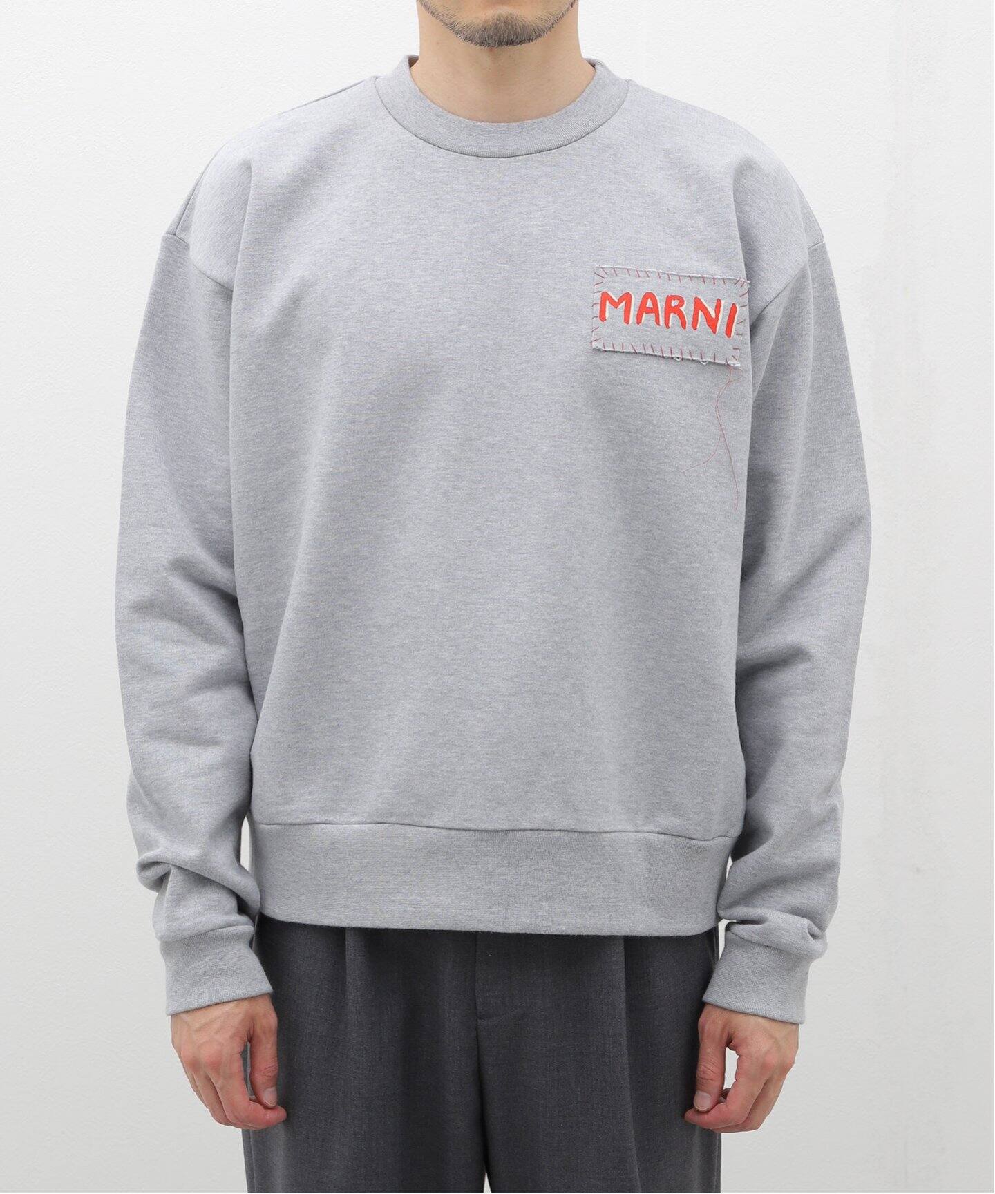 MARNI(マル二) PATCH LOGO SWEAT FUMU0074X1/UTC397（スウェット 