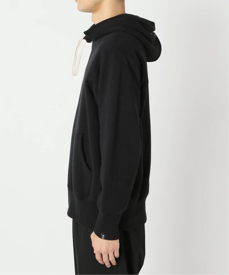 LOOPWHEELER for LOWERCASE × POGGYTHEMAN】別注 ジップフーディー  