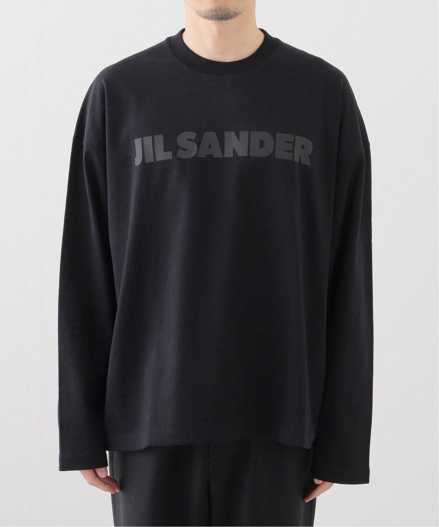 JIL SANDER( ジル サンダー) Logo L/S T-Shirt J21GC0167/J20243（T 