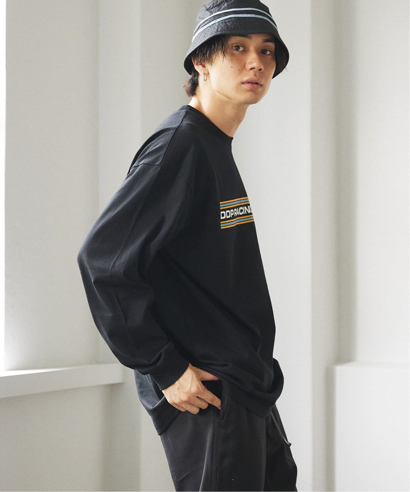 【新品未使用タグ付き】417エディフィス別注A.P.C.ビッグロゴTシャツ 再入荷》【A.P.C. / アーペーセー】別注 オーバーサイズ ロゴ