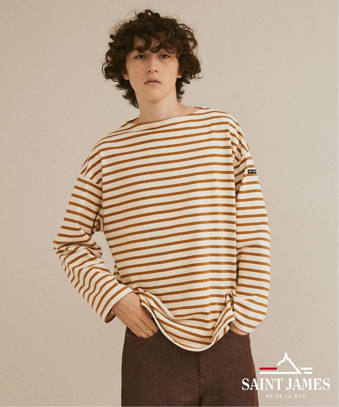 SENT JAMES カットソー SAINT JAMES セントジェームス 厚手 コットン ボートネック
