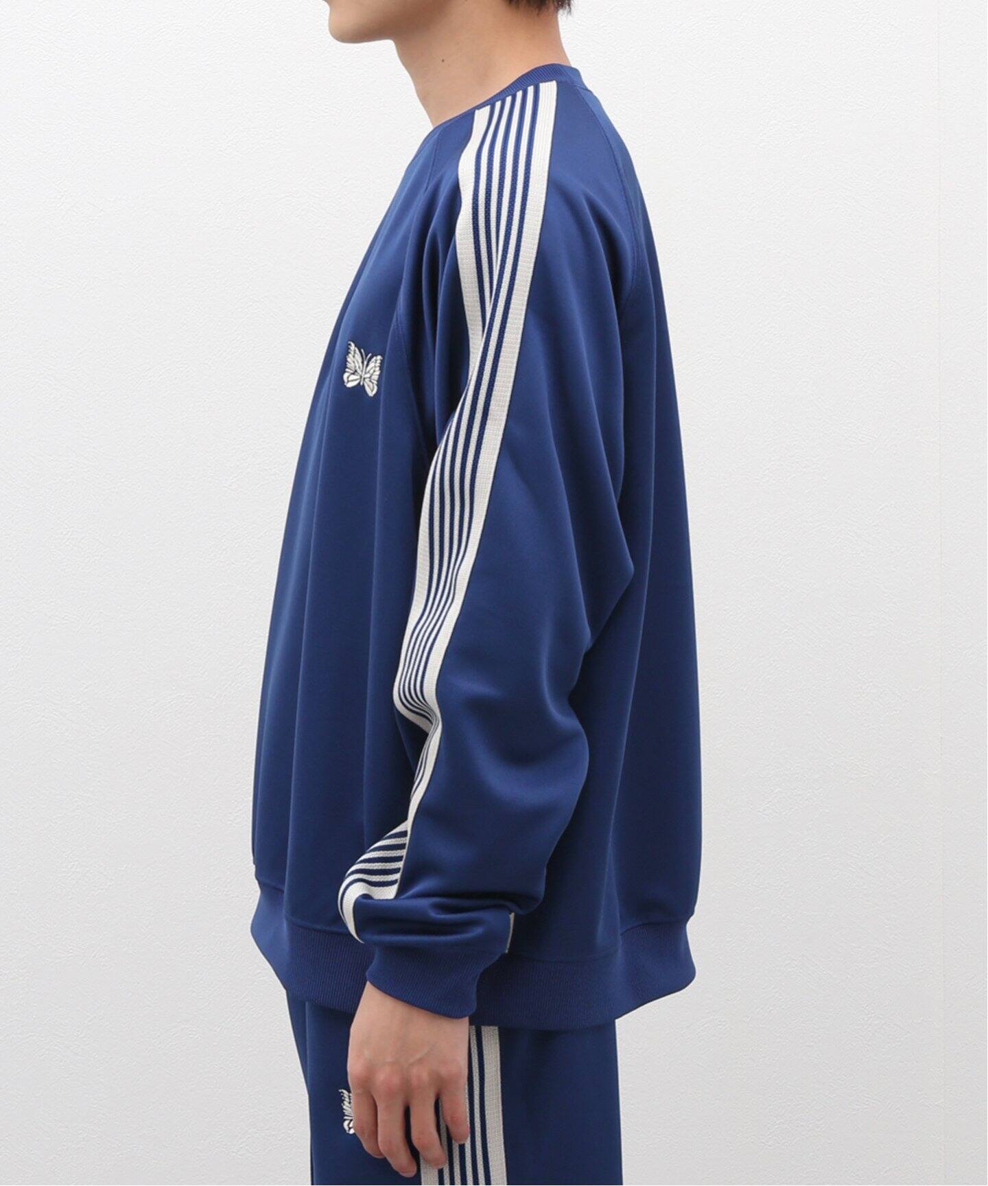 NEEDLES / ニードルズ】Track Crew Neck Shirt-Poly Smooth（Tシャツ 