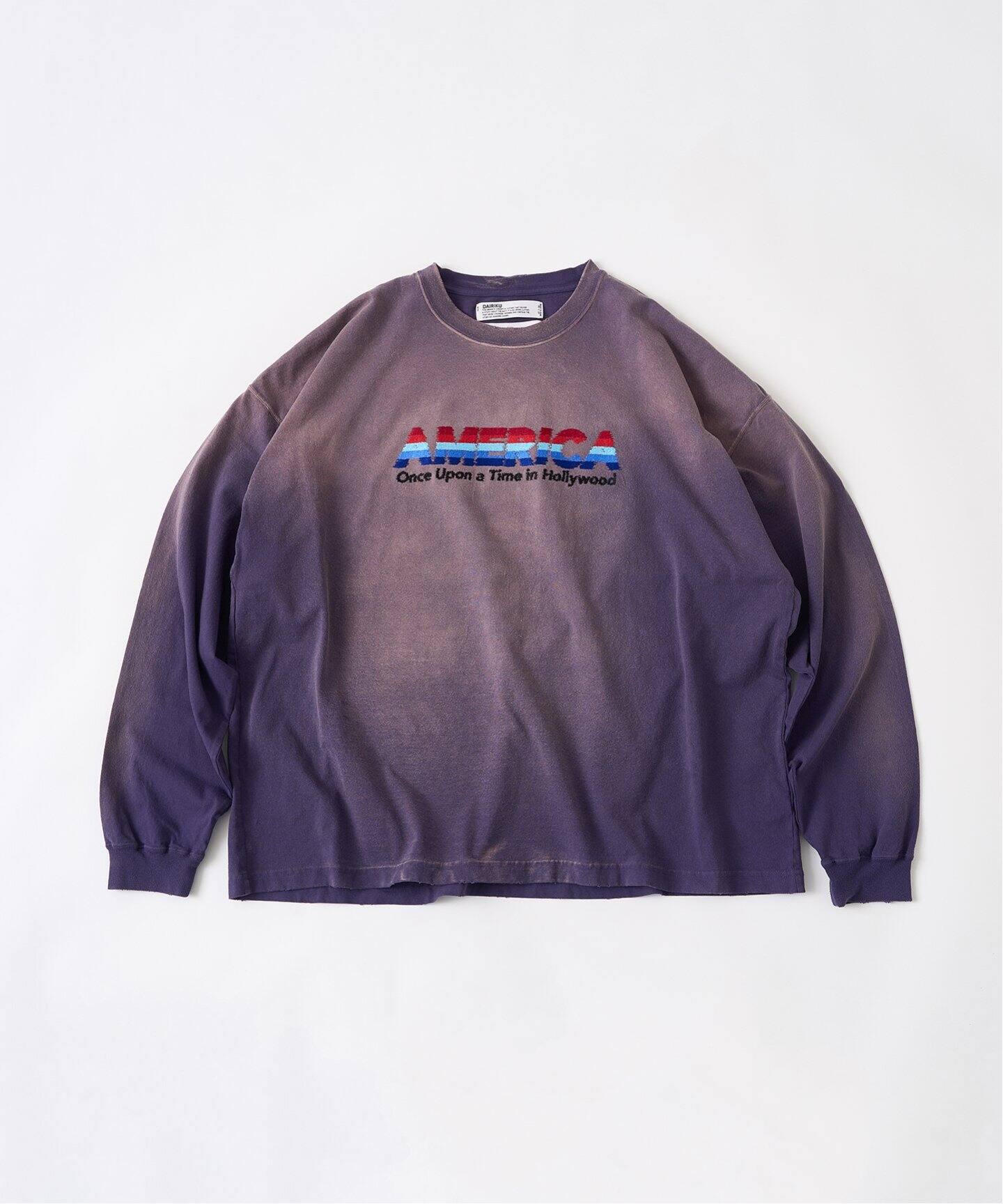 DAIRIKU / ダイリク】AMERICA Vintage Sunburn Tee C-4（Tシャツ 