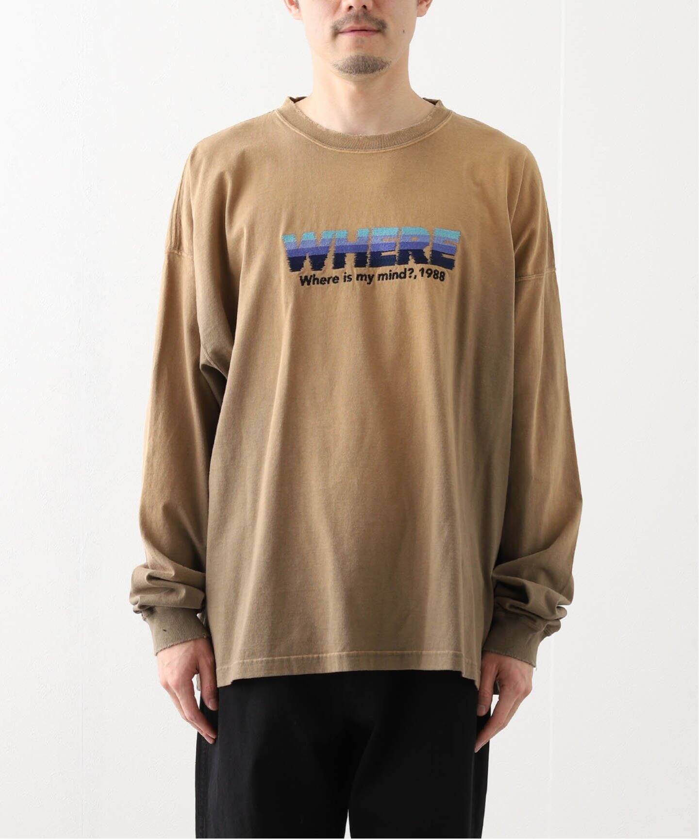 DAIRIKU / ダイリク WHERE Vintage Theme Tee C-15（Tシャツ 