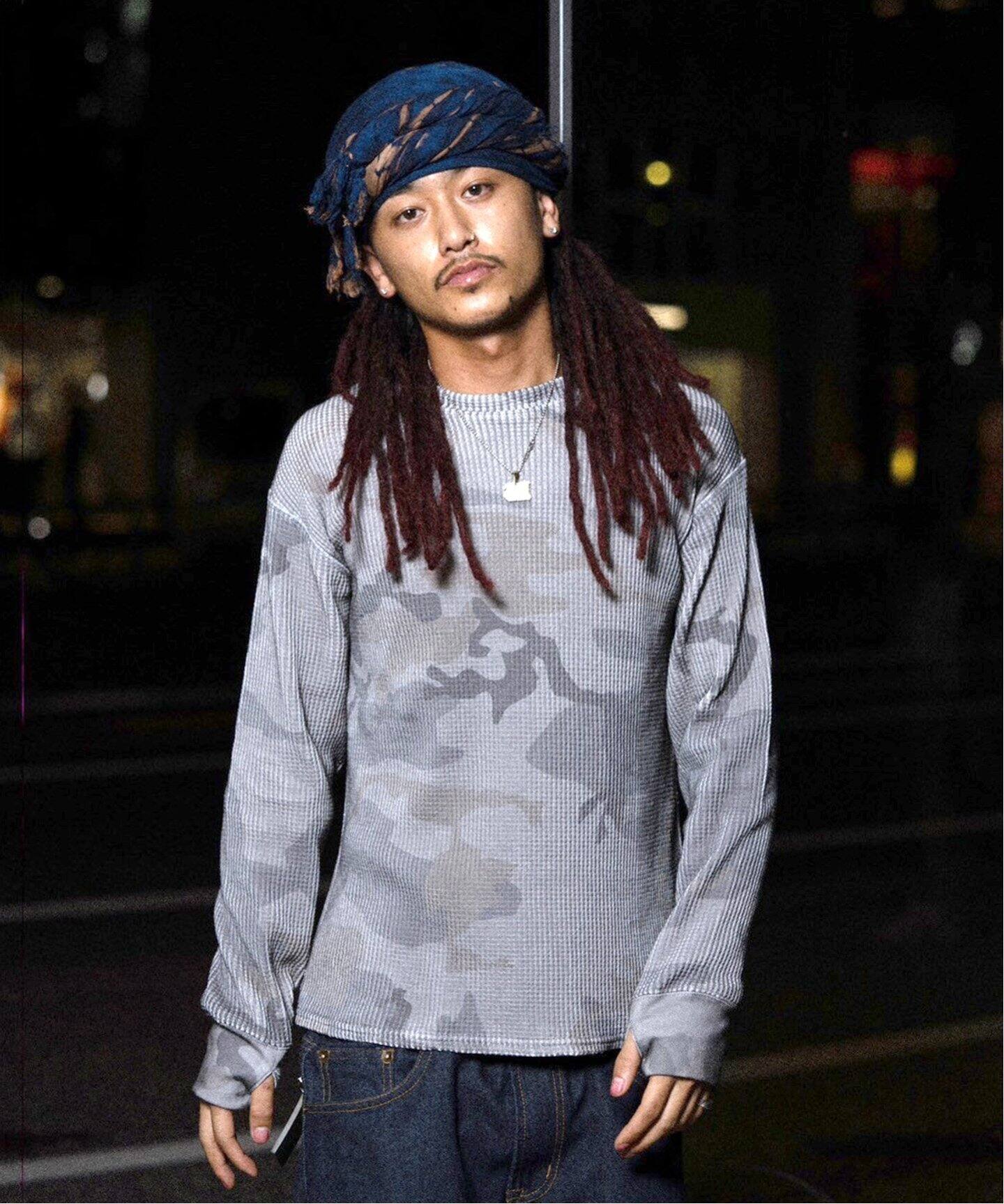 アッシュカモ柄 サーマルロンTee（Tシャツ／カットソー）｜PULP 