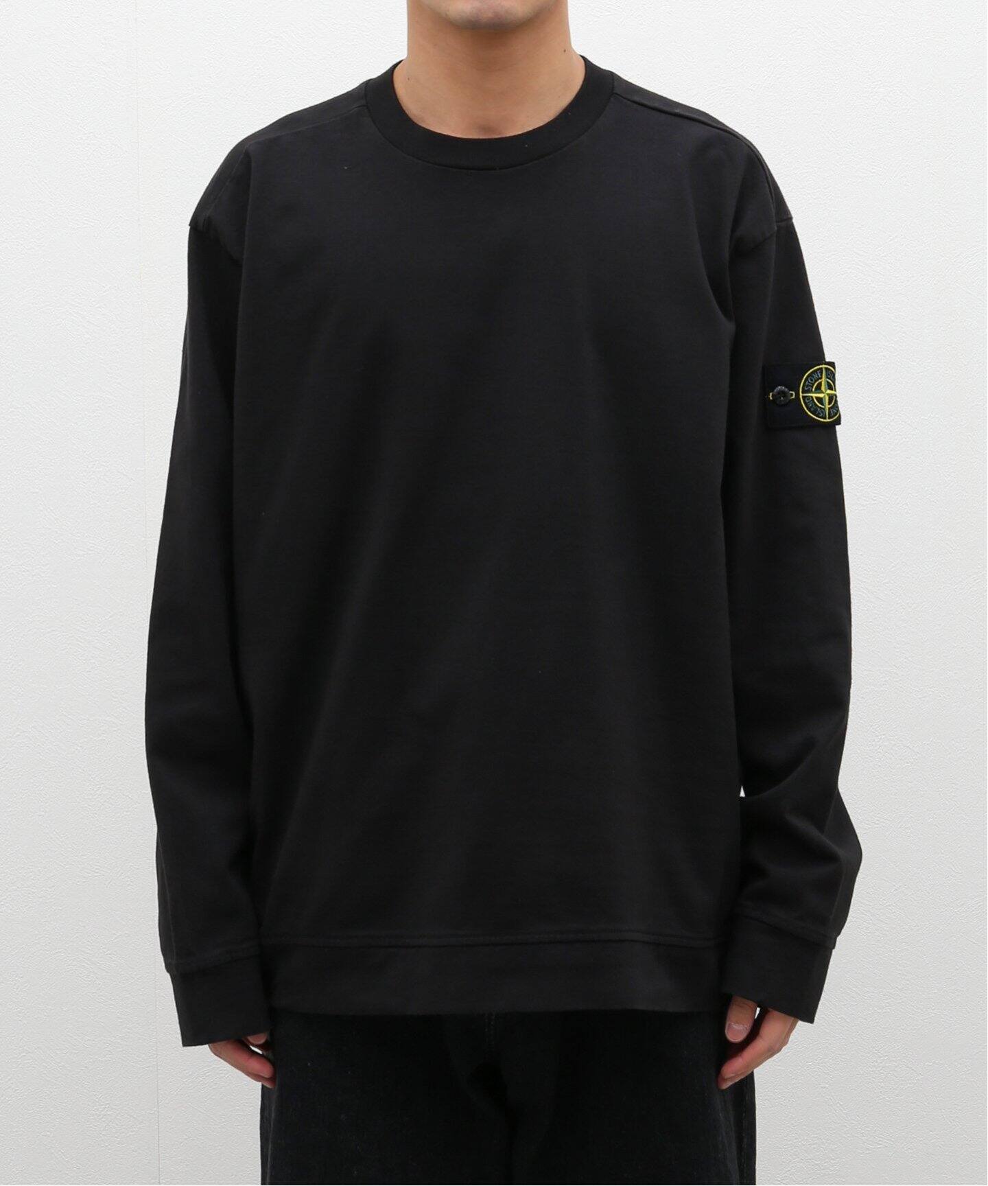 STONE ISLAND(ストーンアイランド) サイズ:M ワッペン付き クルー 