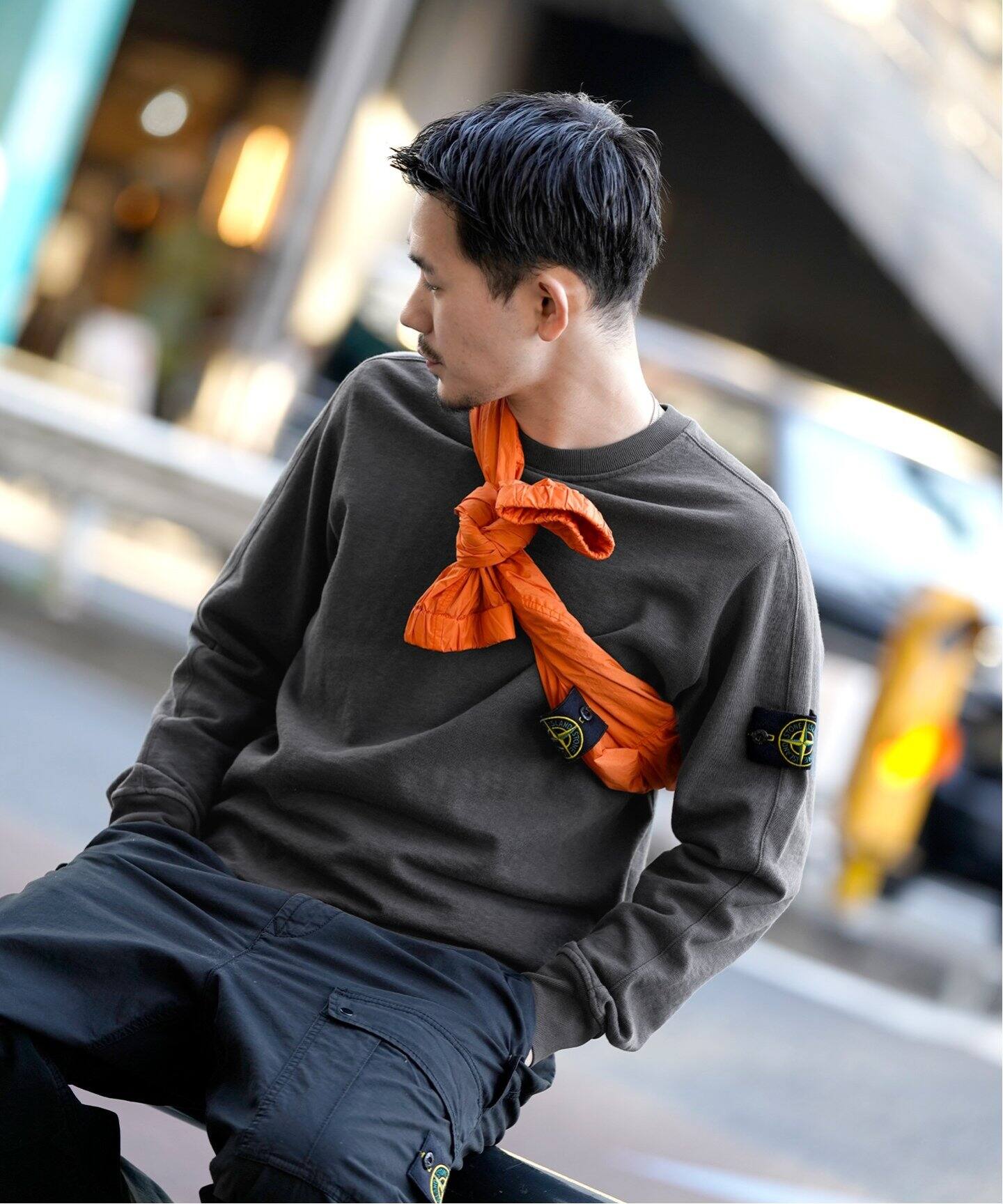 STONEISLAND / ストーンアイランド】スウェットプルオーバー 