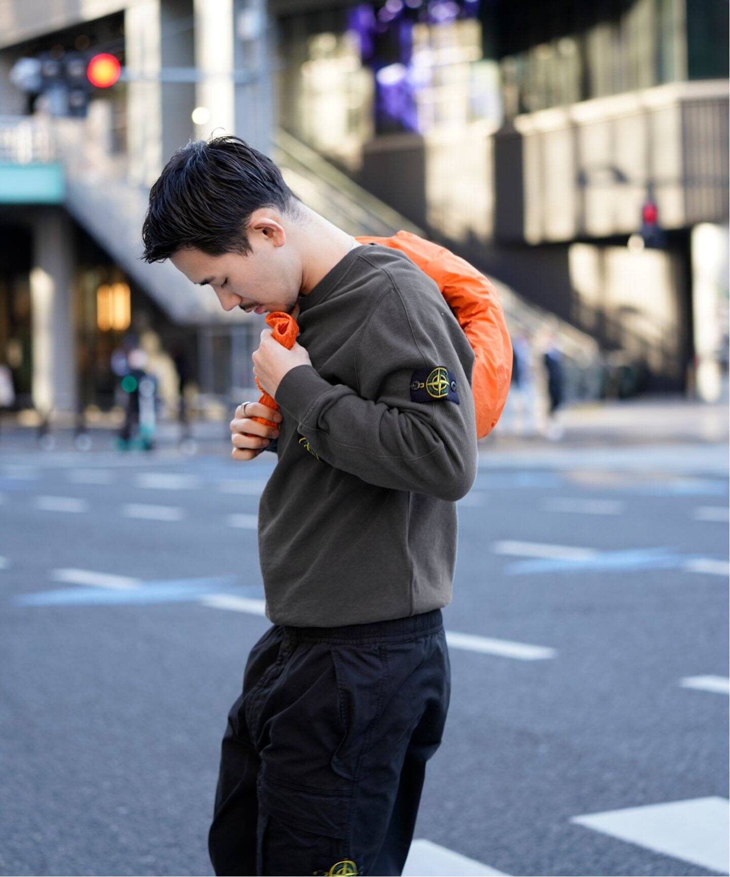 STONEISLAND / ストーンアイランド】スウェットプルオーバー  