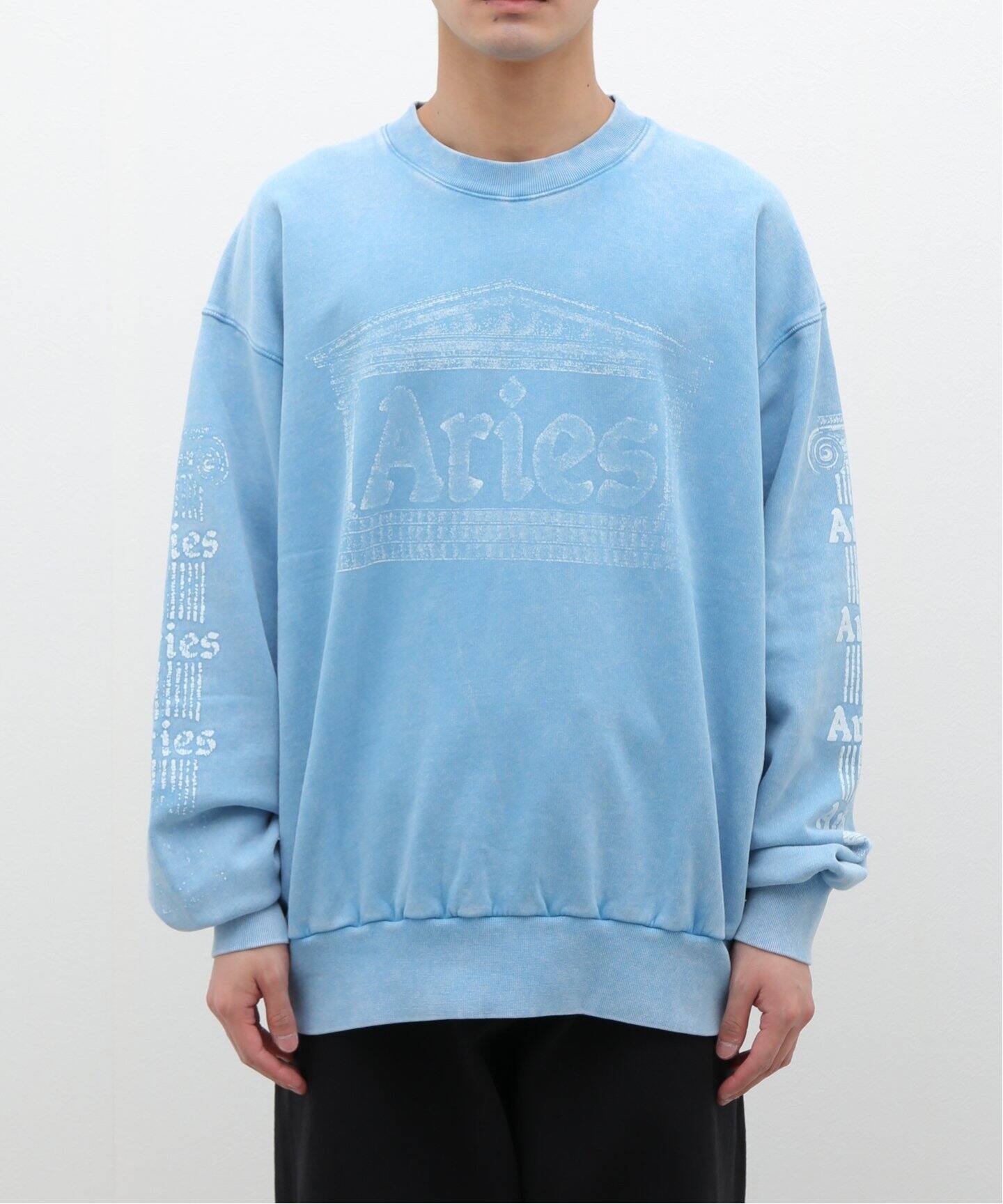 ARIES / アリーズ】AGED ANCIENT COLUMN SWEAT（スウェット）｜PULP  