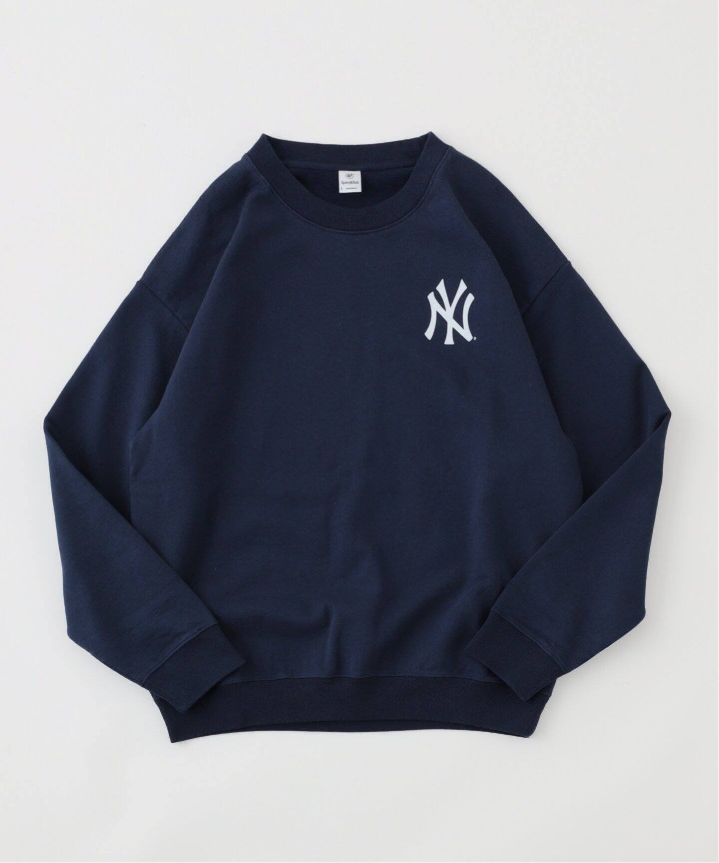 SPORTY&RICH / スポーティアンドリッチ】YANKEES SERIF CREWNECK 