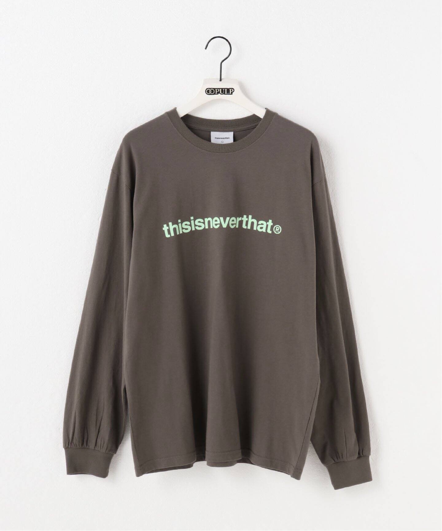 thisisneverthat / ディスイズネバーザット】T-Logo L/S Tee（Tシャツ 