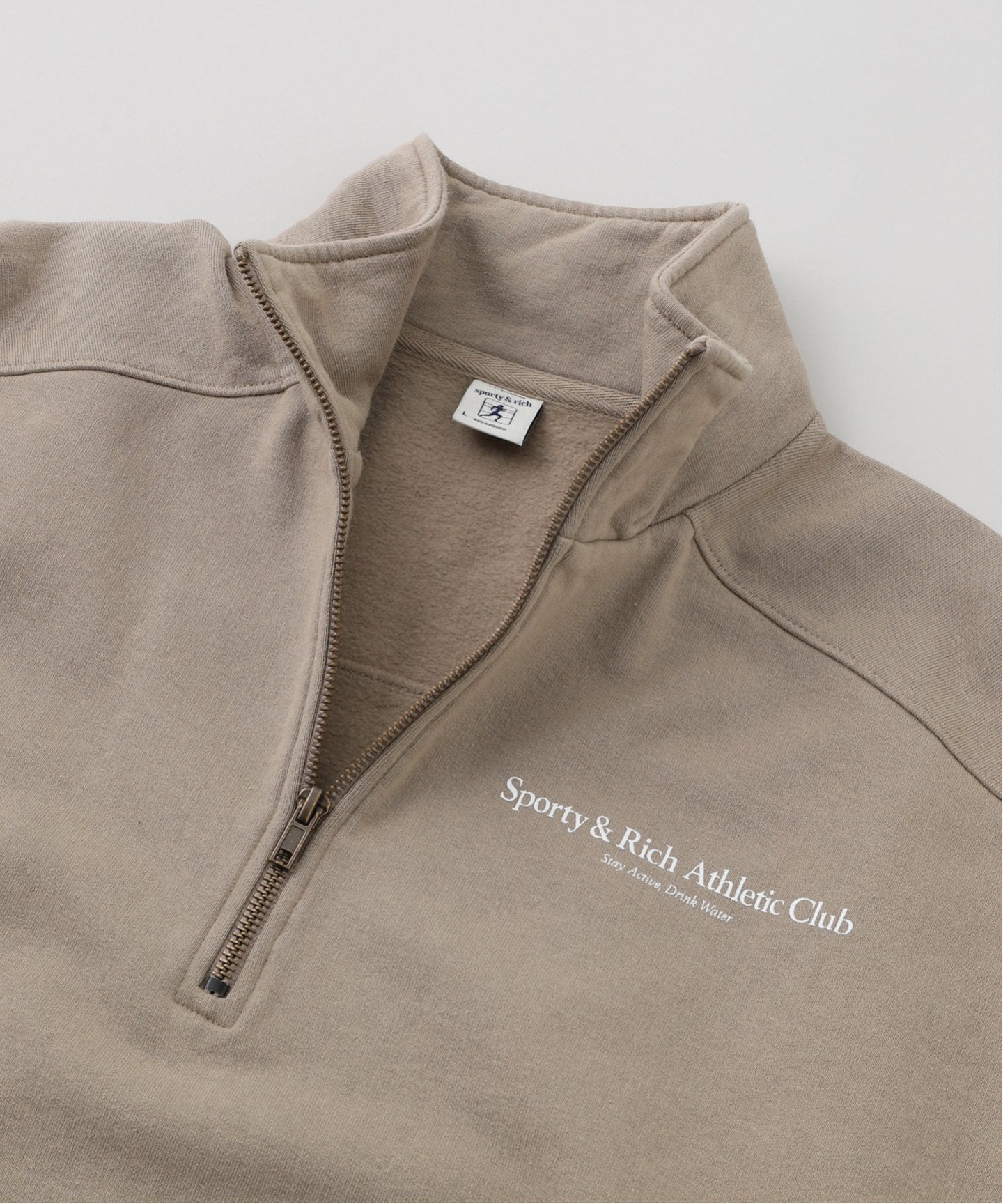 Sporty&Rich スウェット Sサイズ SPORTY&RICH / スポーティアンドリッチ】ATHLETIC CLUB QUARTER