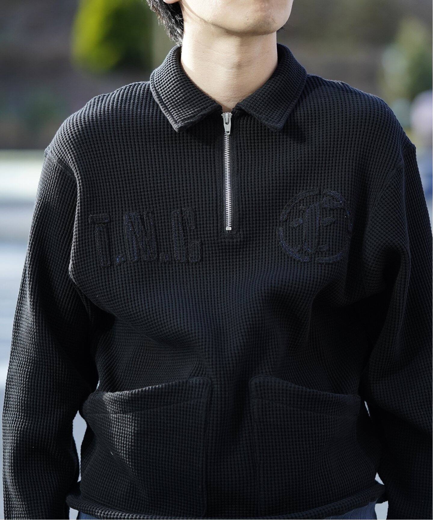 FAF (FAKE AS FLOWERS) / フェイク アス フラワーズ】THERMAL HALF ZIP 