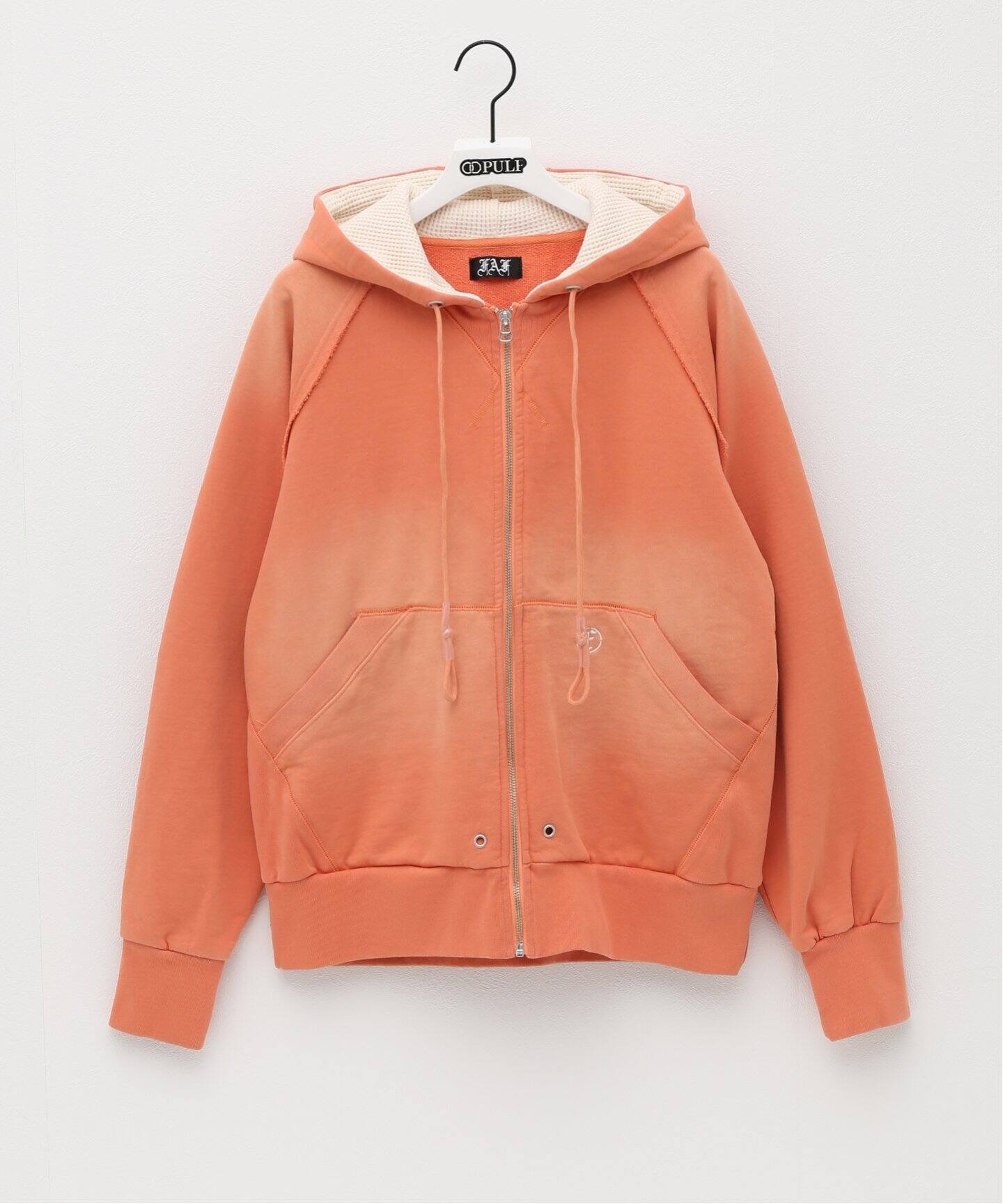 FAF (FAKE AS FLOWERS) / フェイク アス フラワーズ】AGED ZIP UP 