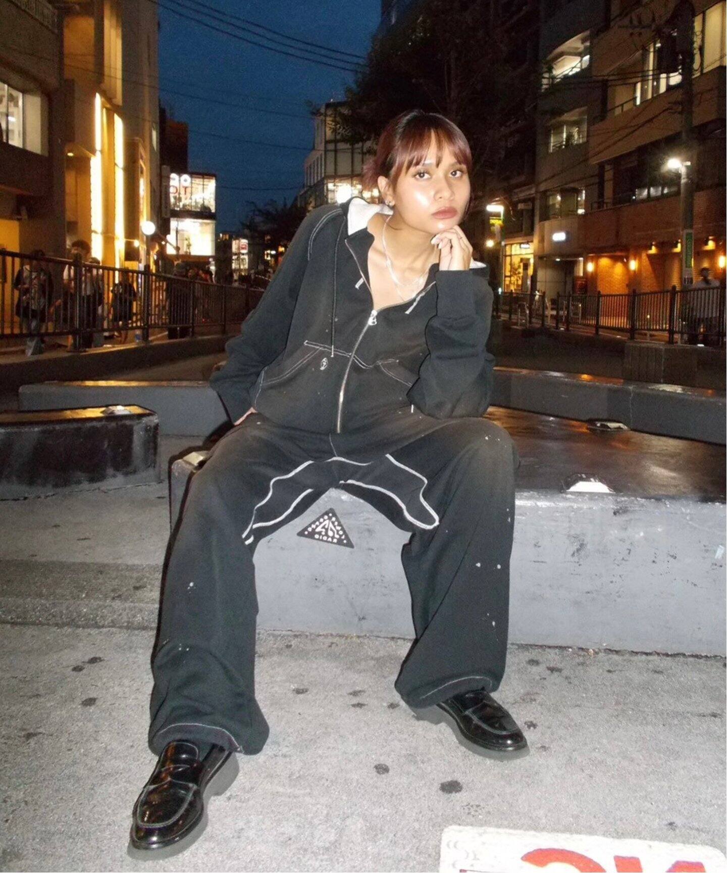FAF (FAKE AS FLOWERS) / フェイク アス フラワーズ】AGED ZIP UP 