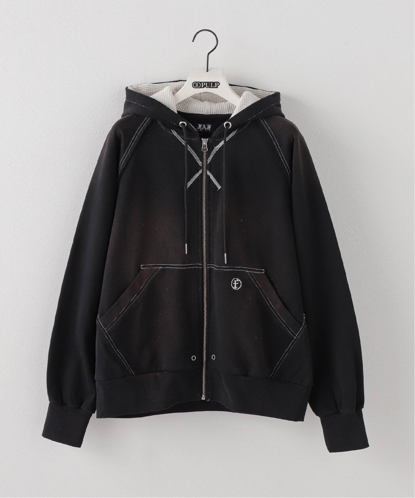 FAF (FAKE AS FLOWERS) / フェイク アス フラワーズ】AGED ZIP UP  