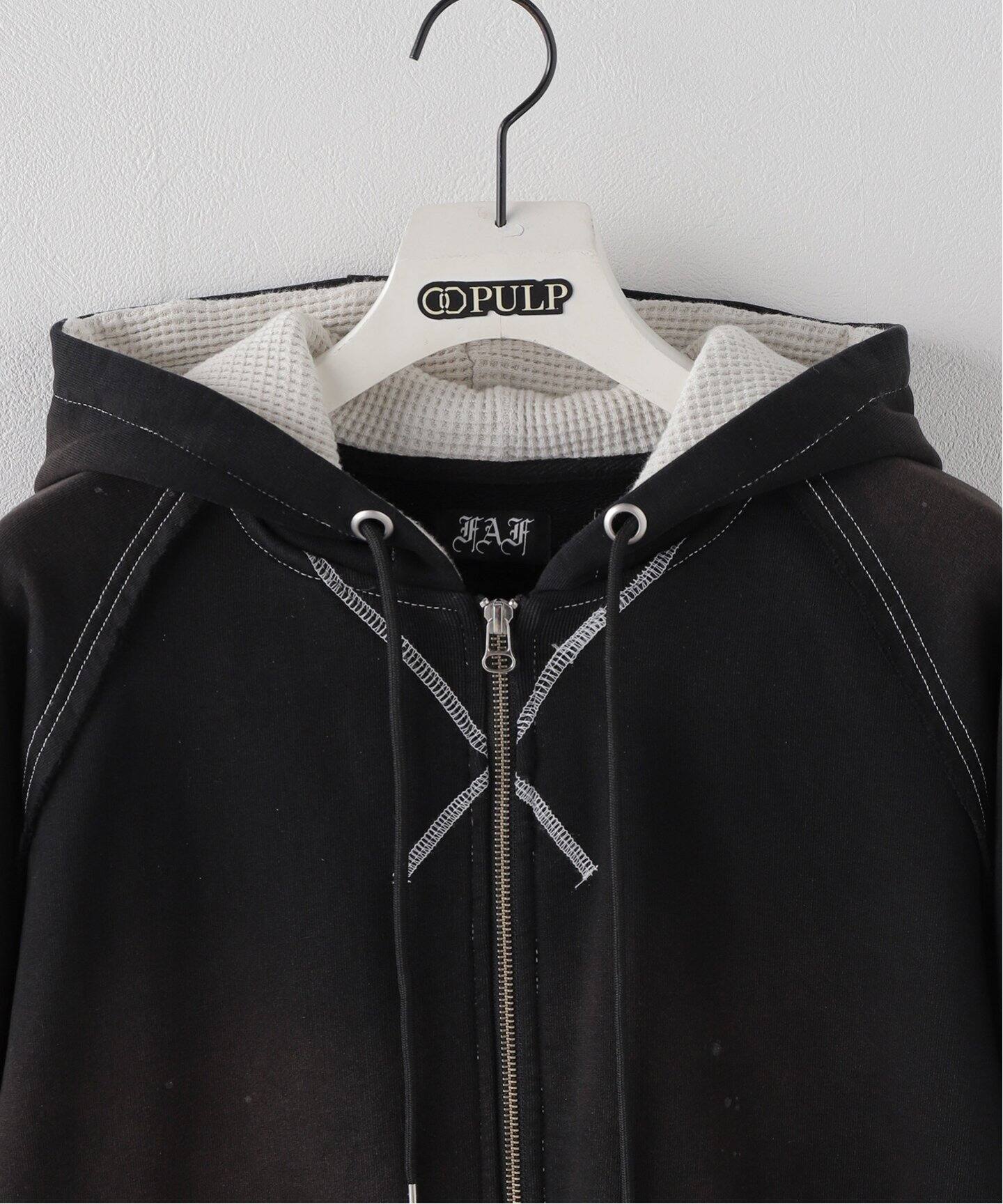 FAF (FAKE AS FLOWERS) / フェイク アス フラワーズ】AGED ZIP UP 