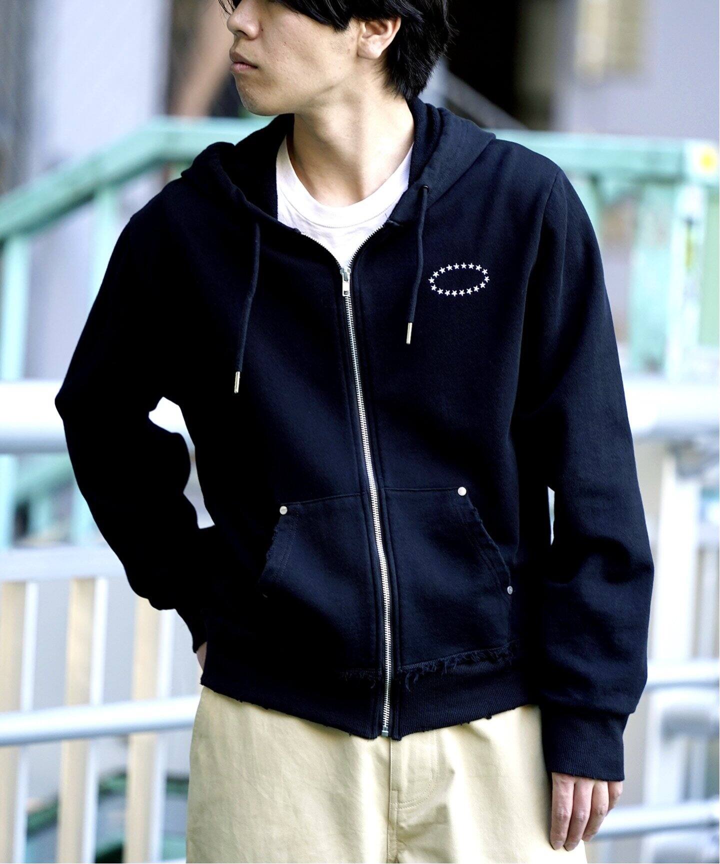 AFB / エーエフビー】DISTRESSED ZIP HOODIE（パーカー）｜PULP  